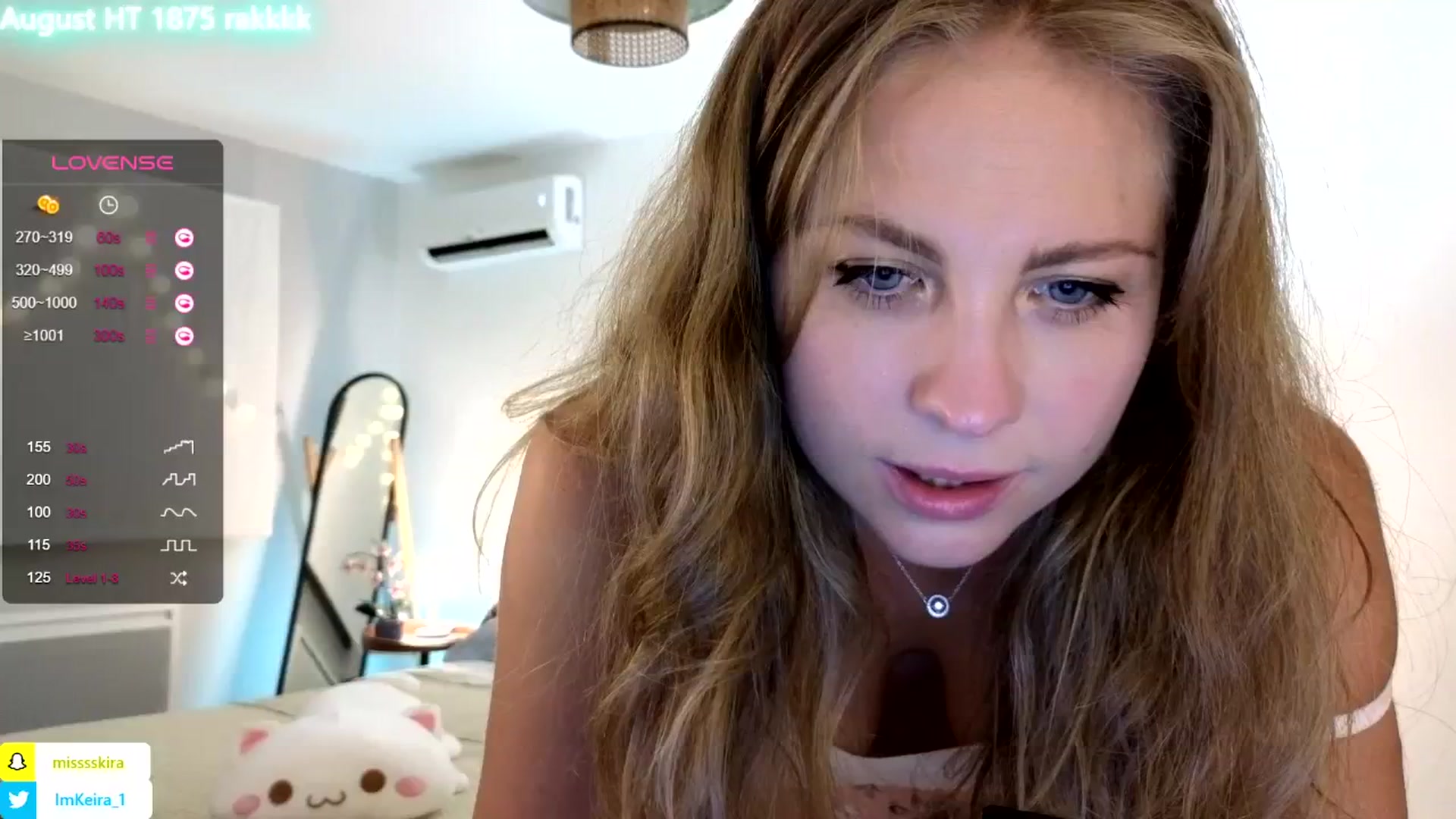 Gallery image thumbnail from ImKeira's myfreecams stream on, 08/10/2024, 21:08 image 1 of 20