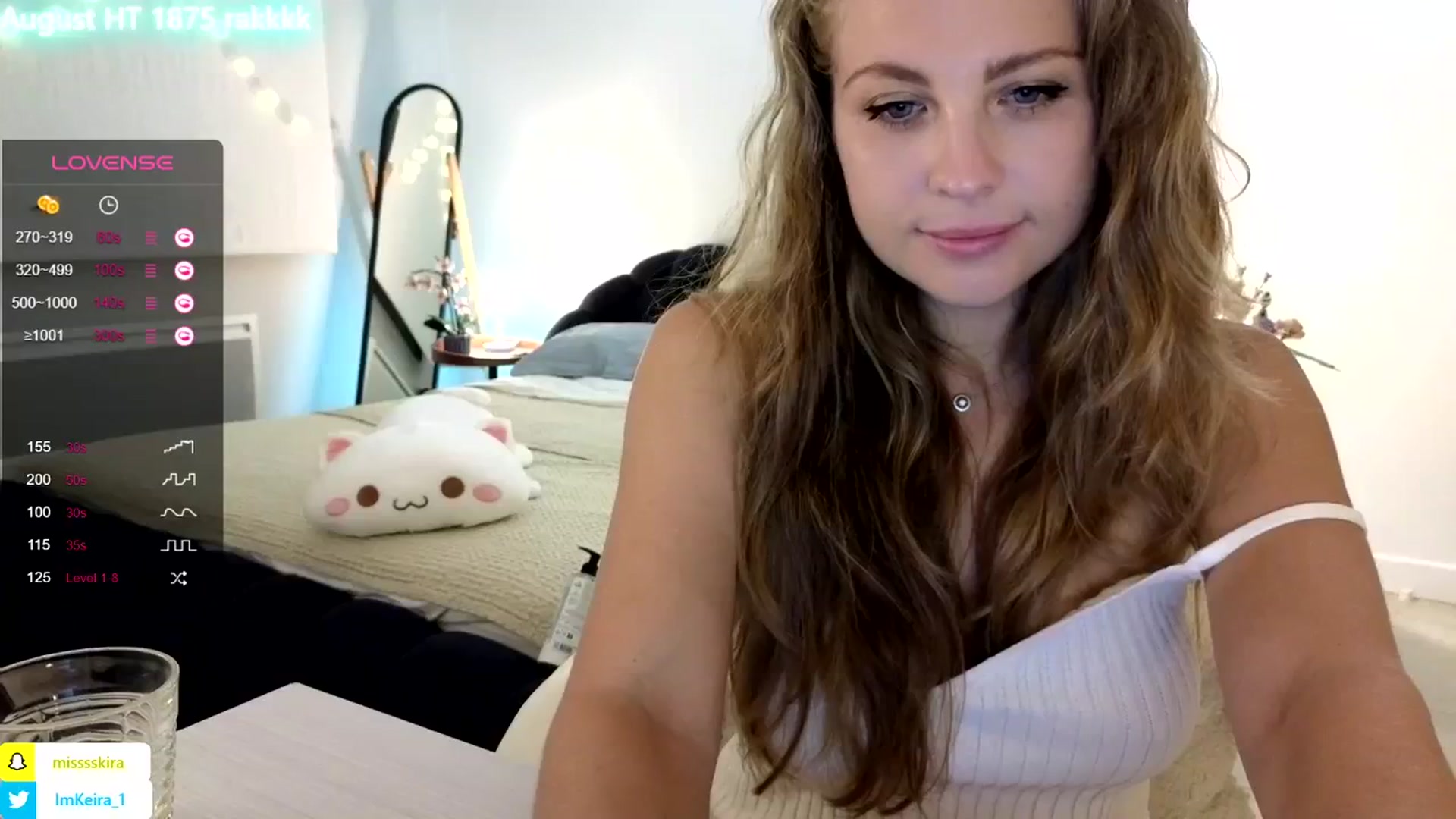Gallery image thumbnail from ImKeira's myfreecams stream on, 08/10/2024, 21:08 image 16 of 20