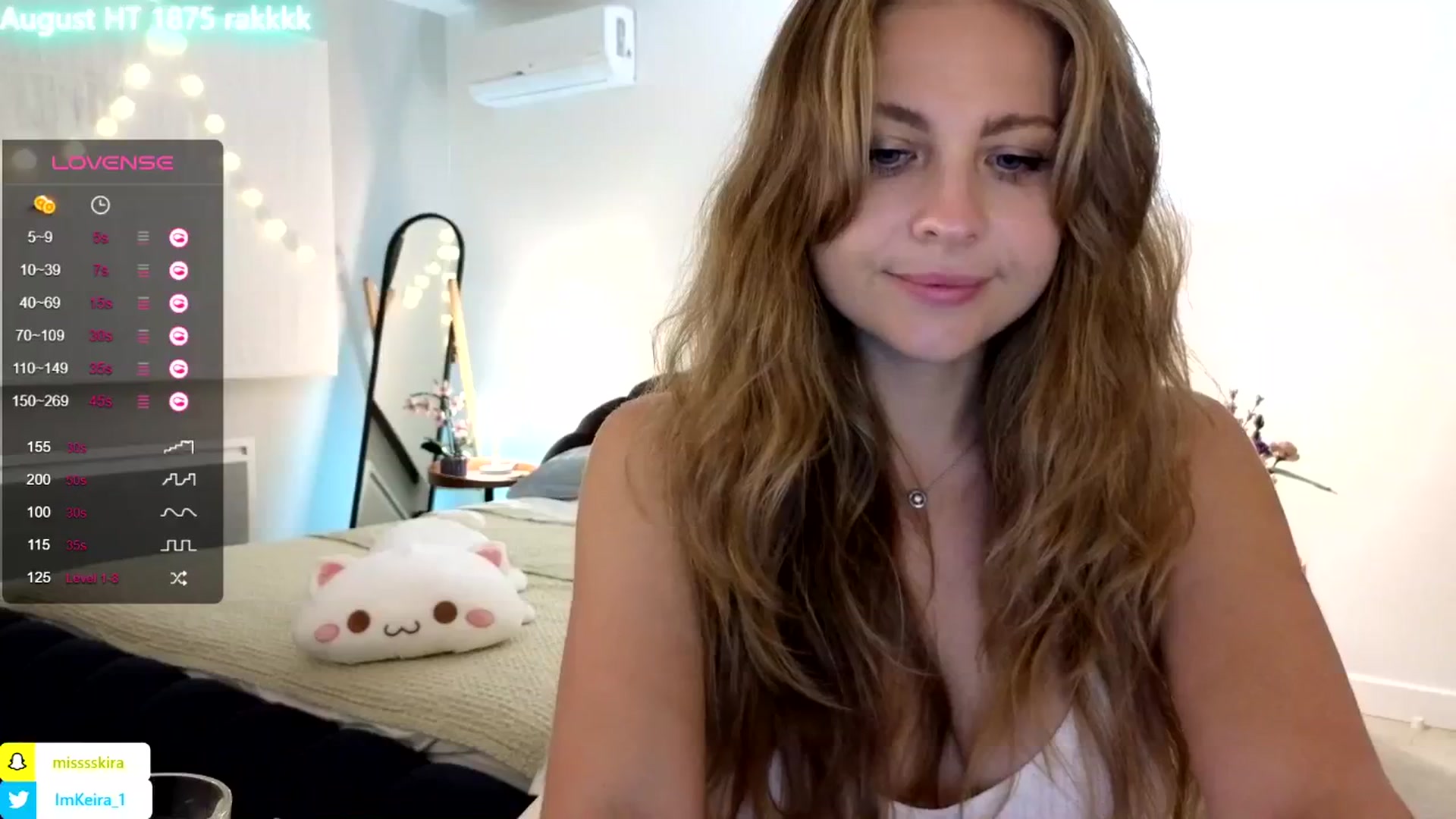 Gallery image thumbnail from ImKeira's myfreecams stream on, 08/10/2024, 21:08 image 13 of 20