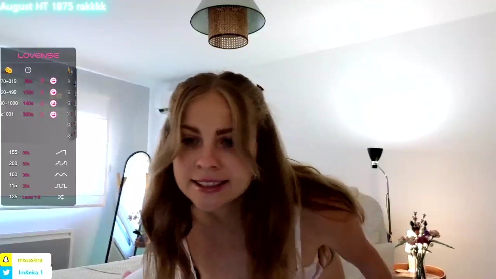Gallery image thumbnail from ImKeira's myfreecams stream on, 08/11/2024, 08:26 image 20 of 20