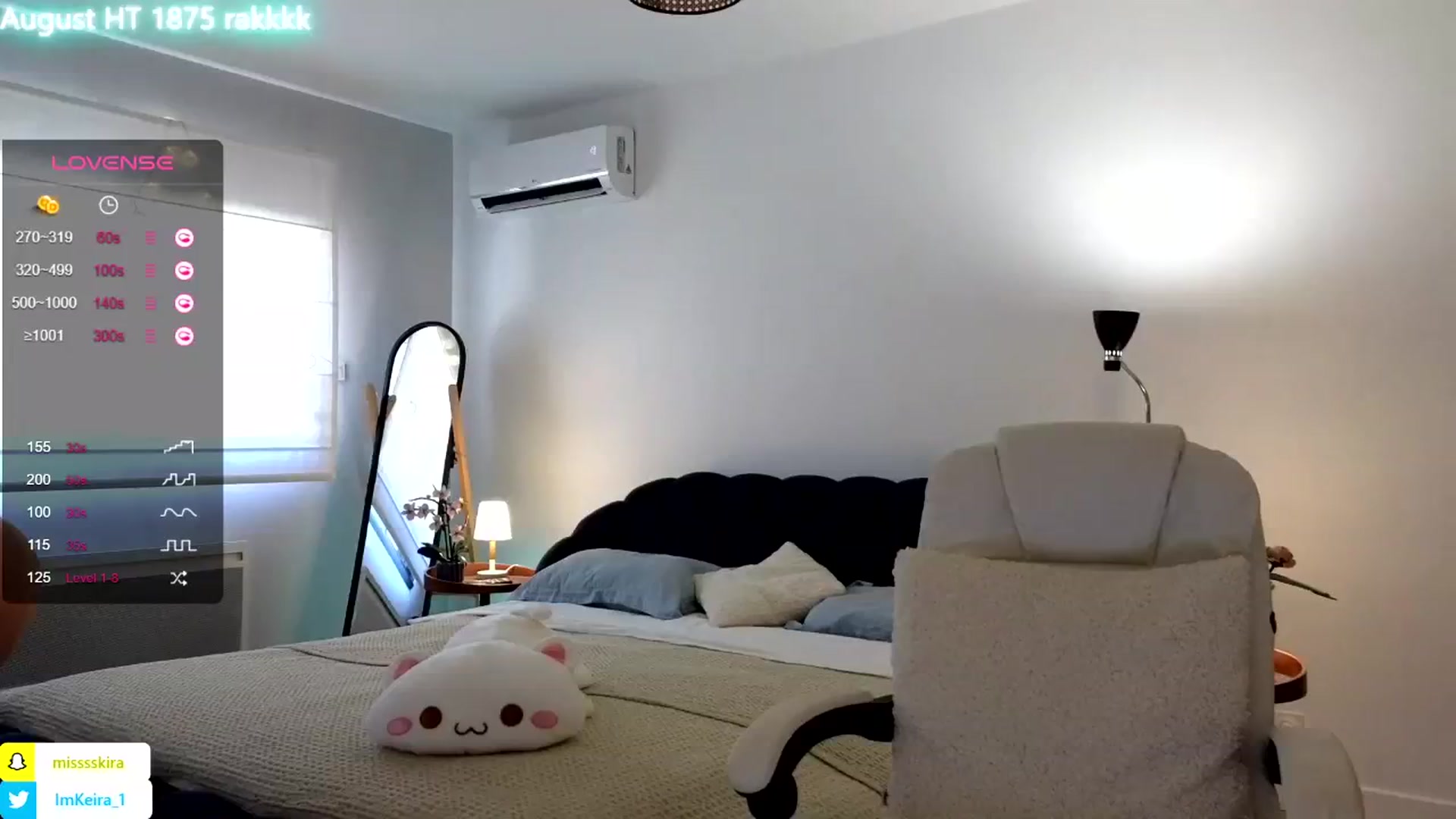 Gallery image thumbnail from ImKeira's myfreecams stream on, 08/11/2024, 08:46 image 7 of 20