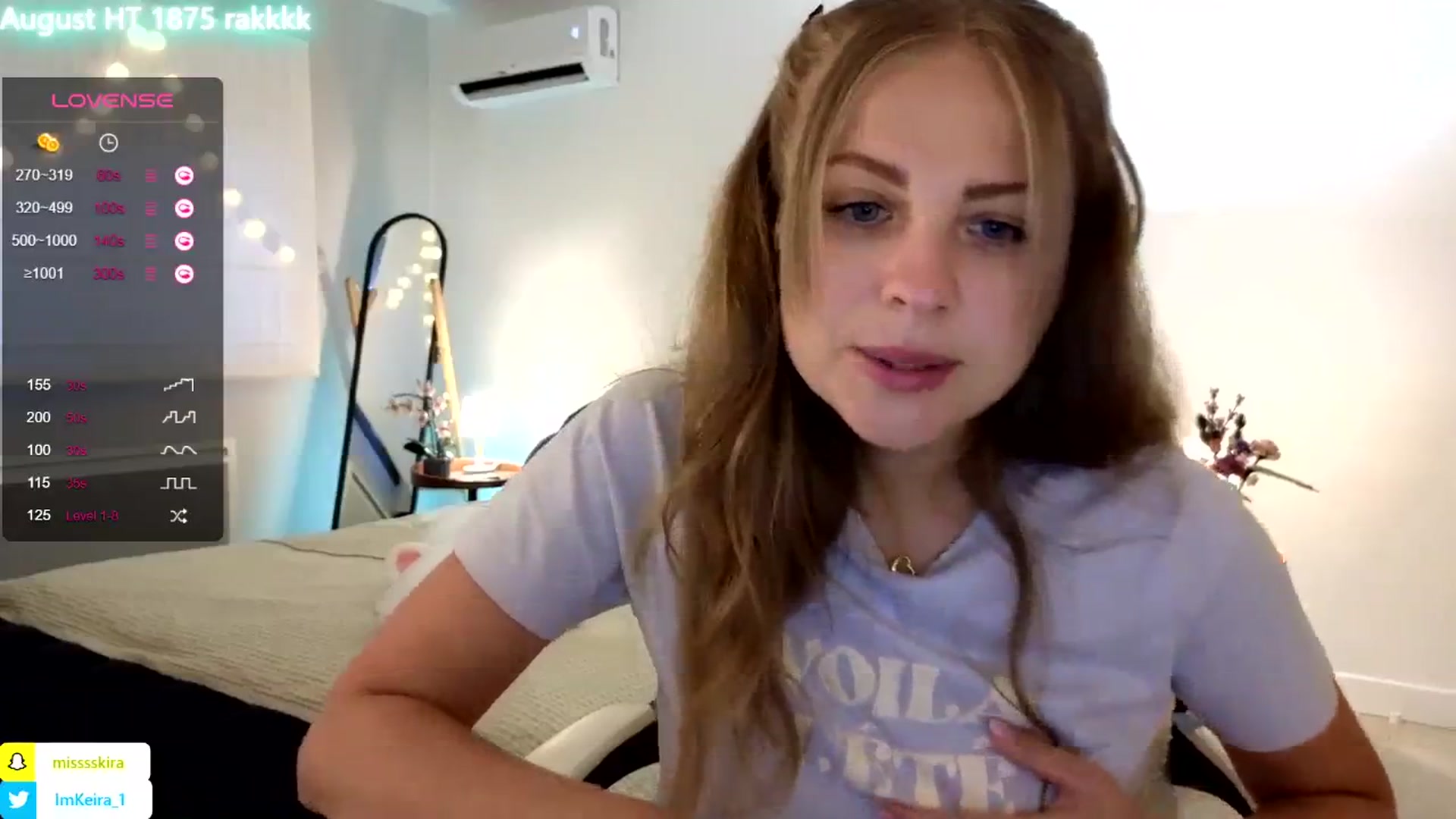 Gallery image thumbnail from ImKeira's myfreecams stream on, 08/11/2024, 20:56 image 6 of 20