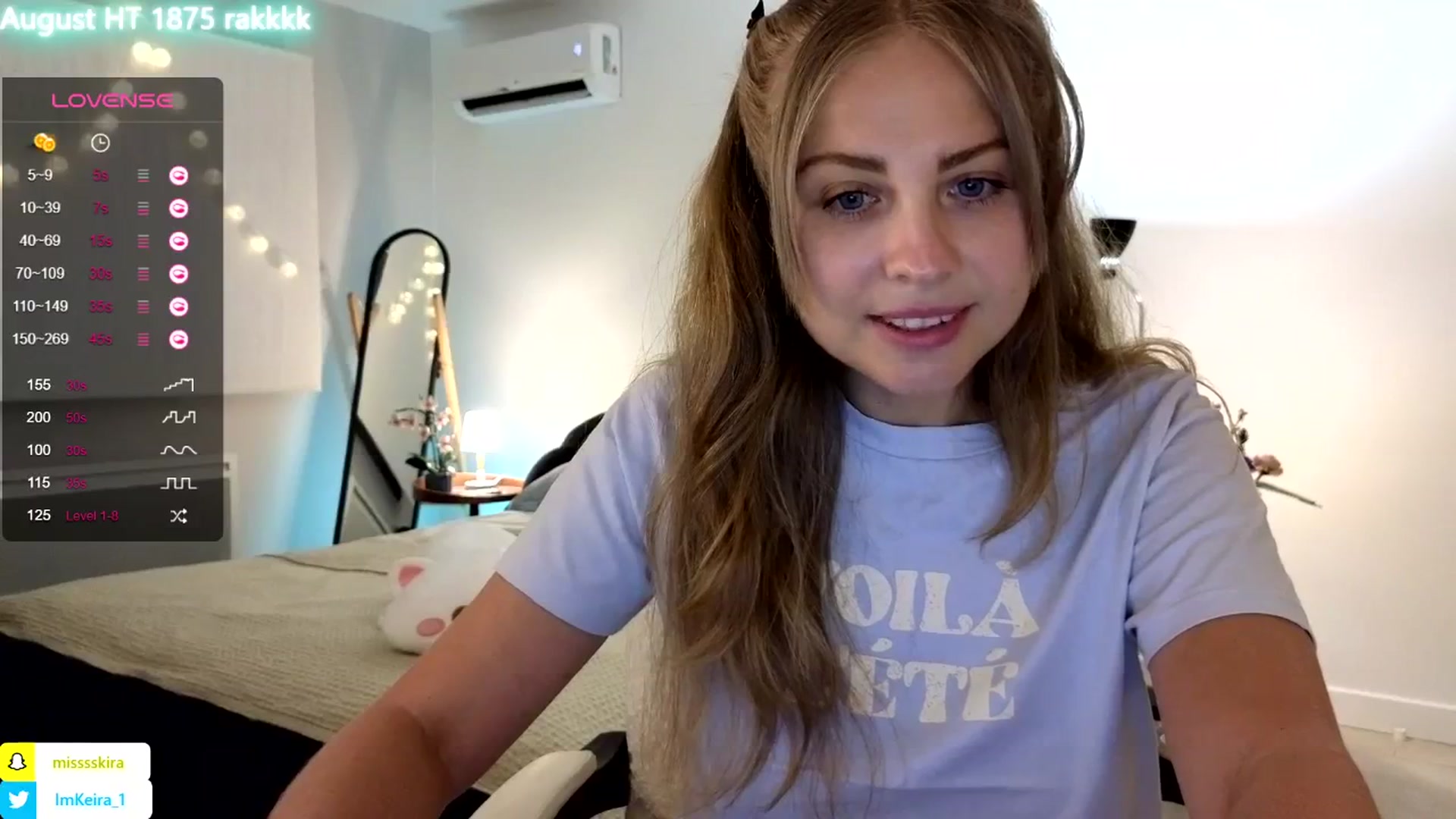 Gallery image thumbnail from ImKeira's myfreecams stream on, 08/11/2024, 20:56 image 8 of 20