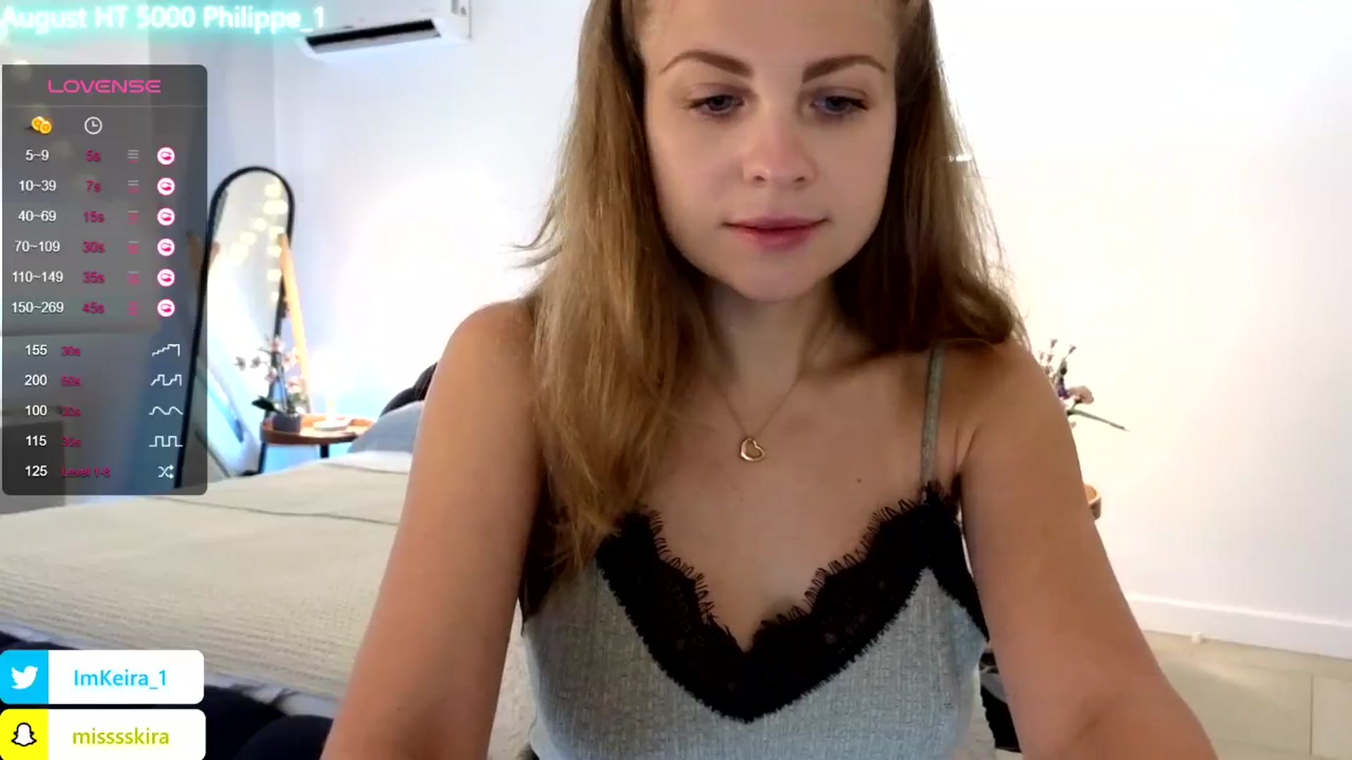 Gallery image thumbnail from ImKeira's myfreecams stream on, 08/17/2024, 10:17 image 2 of 20