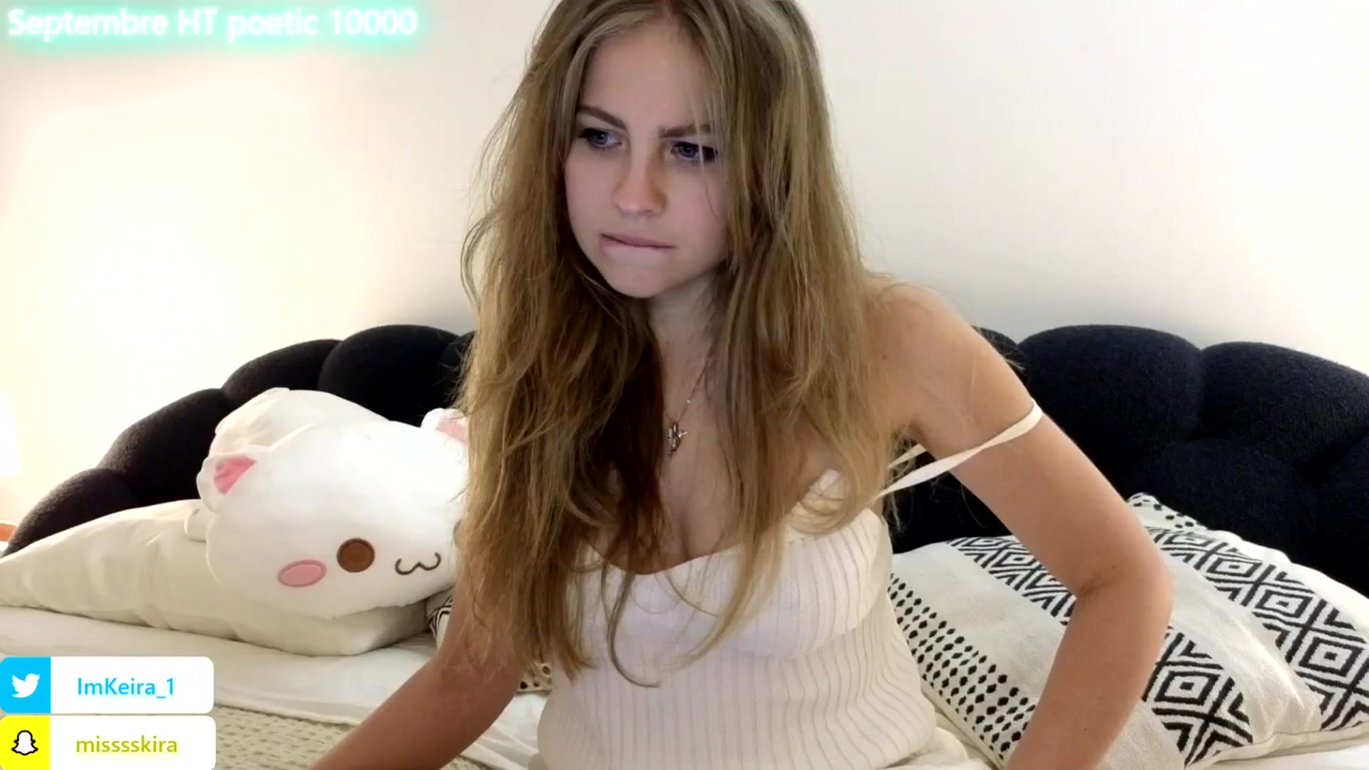 Gallery image thumbnail from ImKeira's myfreecams stream on, 09/25/2024, 21:37 image 4 of 20