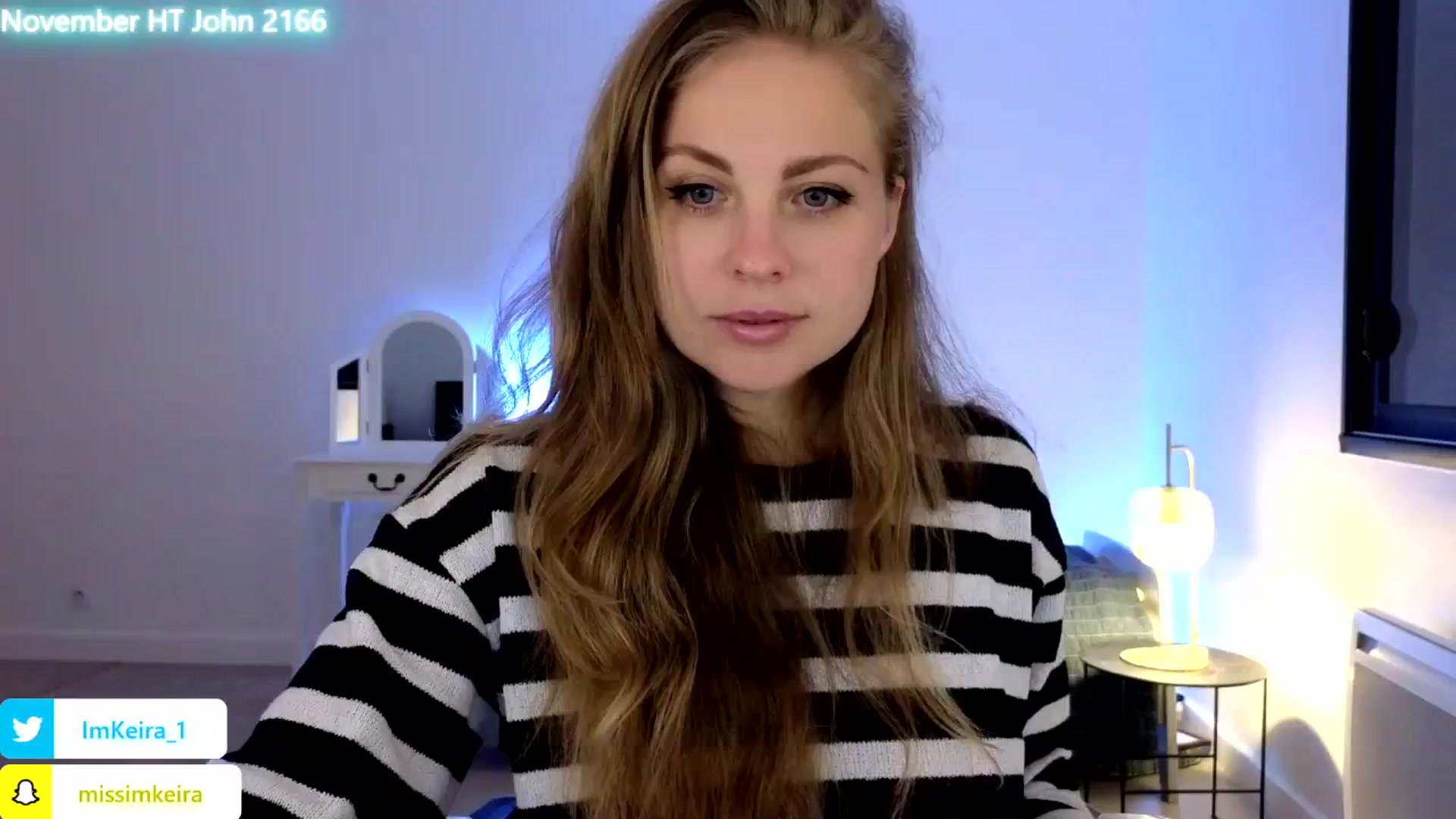 Gallery image thumbnail from ImKeira's myfreecams stream on, 11/12/2024, 21:18 image 1 of 20