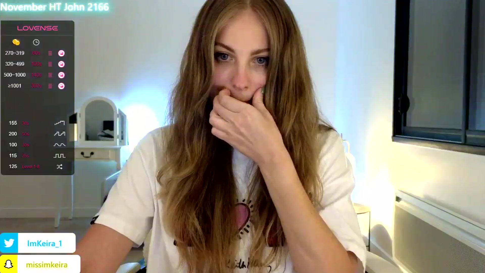 Gallery image thumbnail from ImKeira's myfreecams stream on, 11/15/2024, 19:26 image 8 of 20