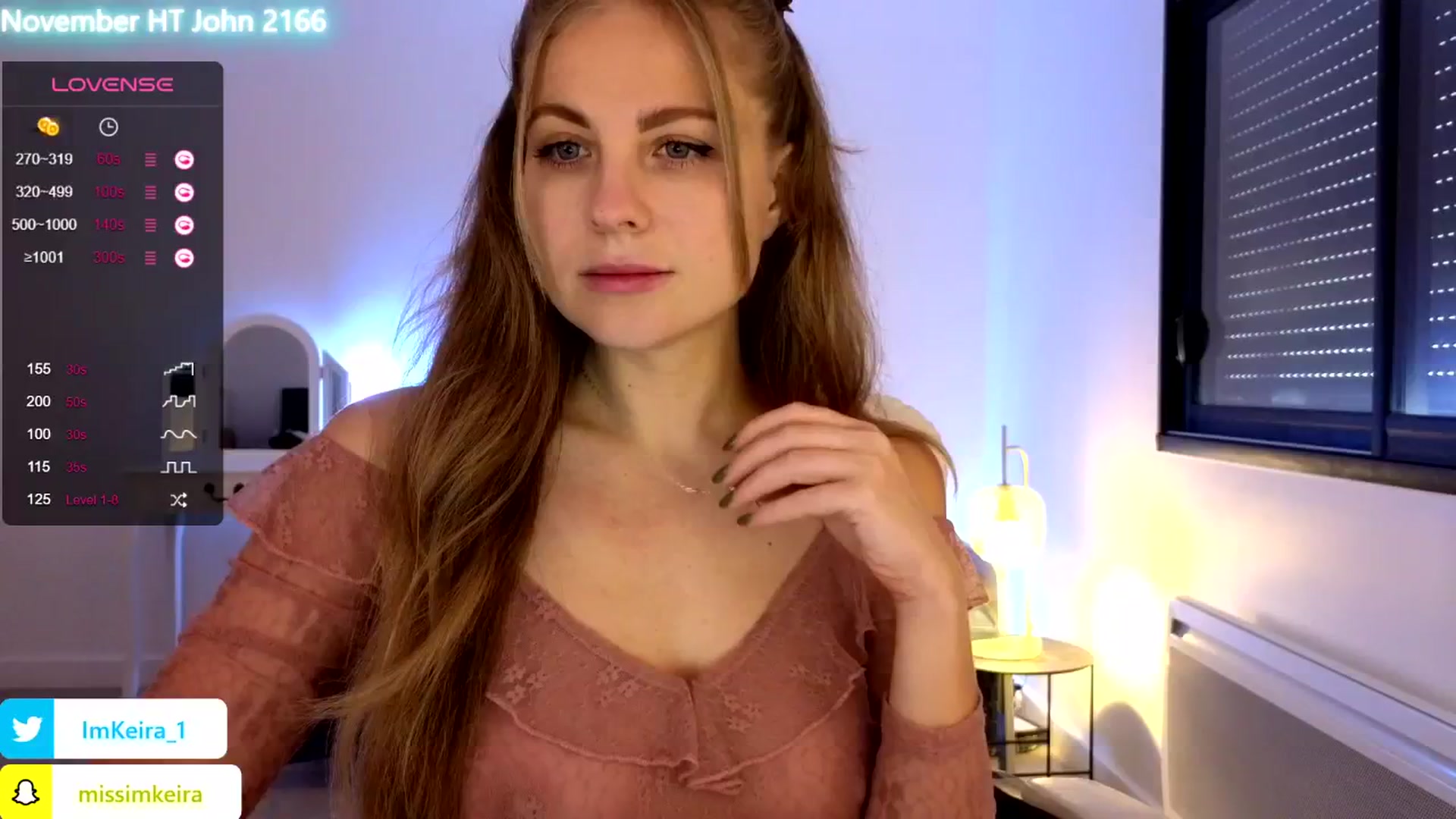 Gallery image thumbnail from ImKeira's myfreecams stream on, 11/16/2024, 17:10 image 1 of 20