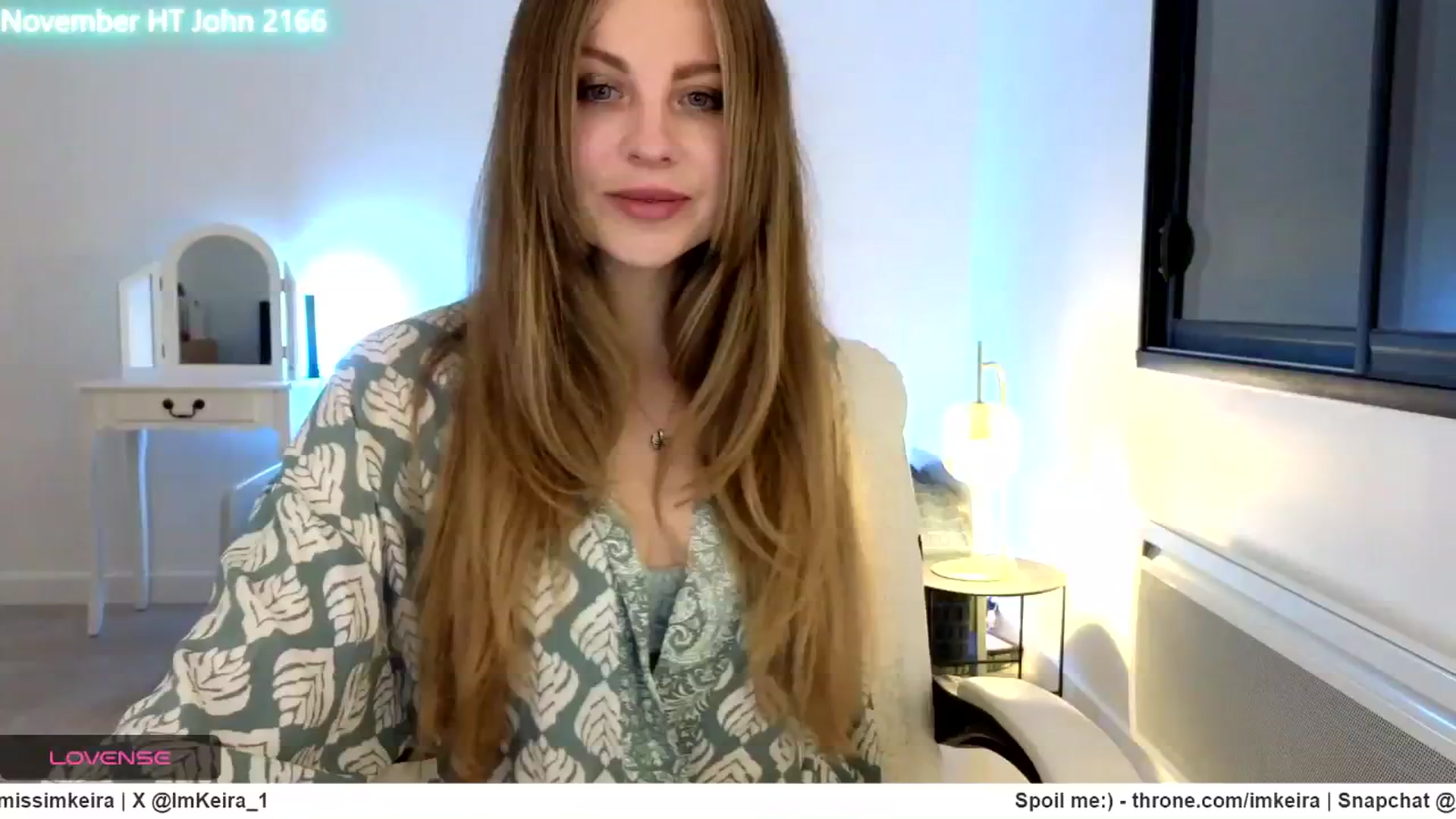 Gallery image thumbnail from ImKeira's myfreecams stream on, 11/19/2024, 21:47 image 1 of 20