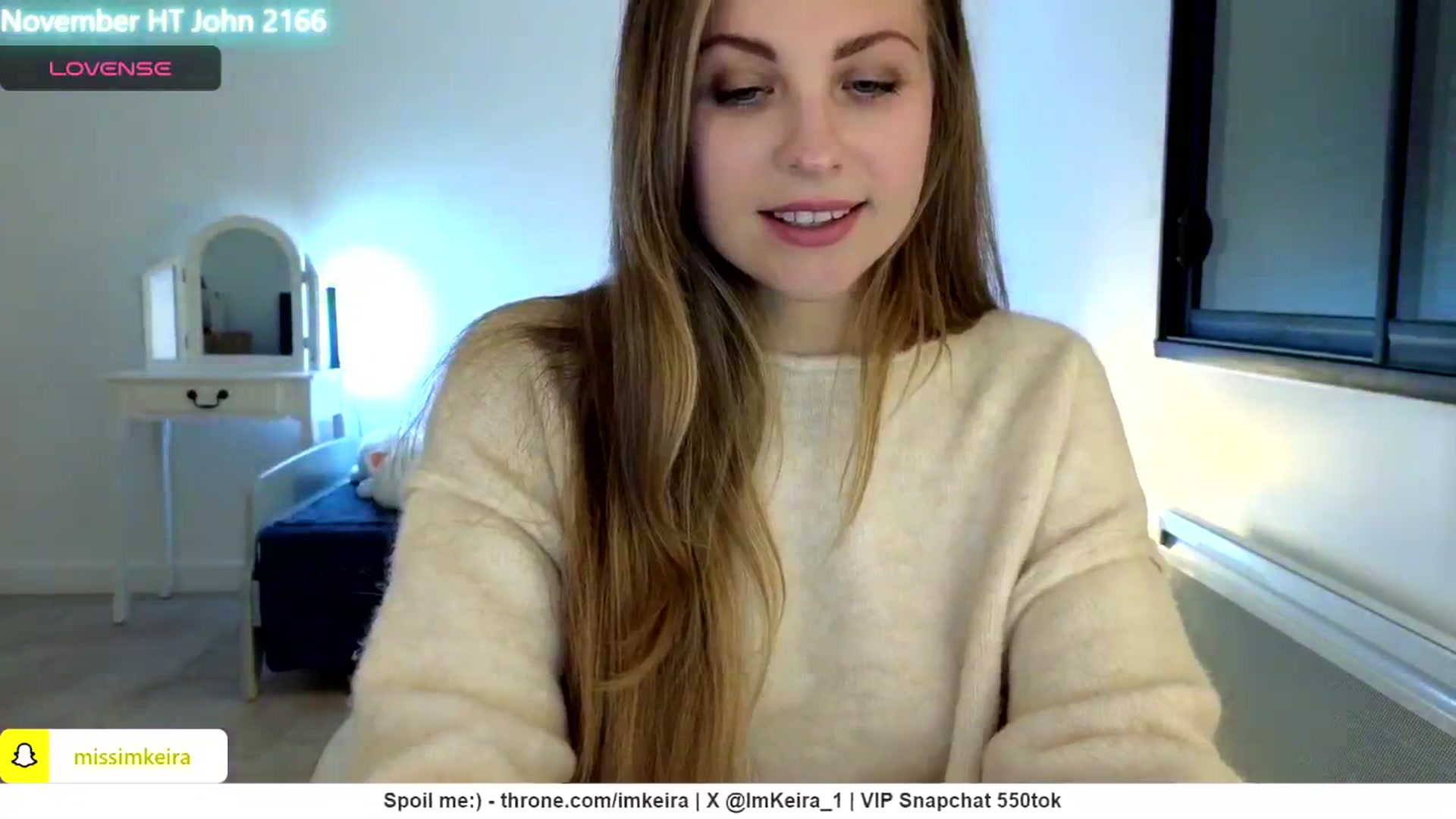 Gallery image thumbnail from ImKeira's myfreecams stream on, 11/23/2024, 19:09 image 3 of 20