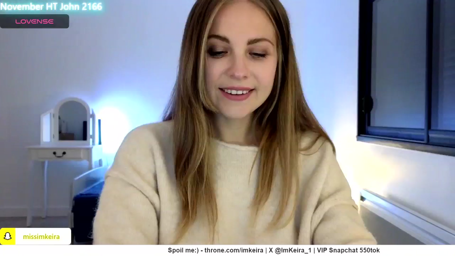 Gallery image thumbnail from ImKeira's myfreecams stream on, 11/23/2024, 19:09 image 1 of 20