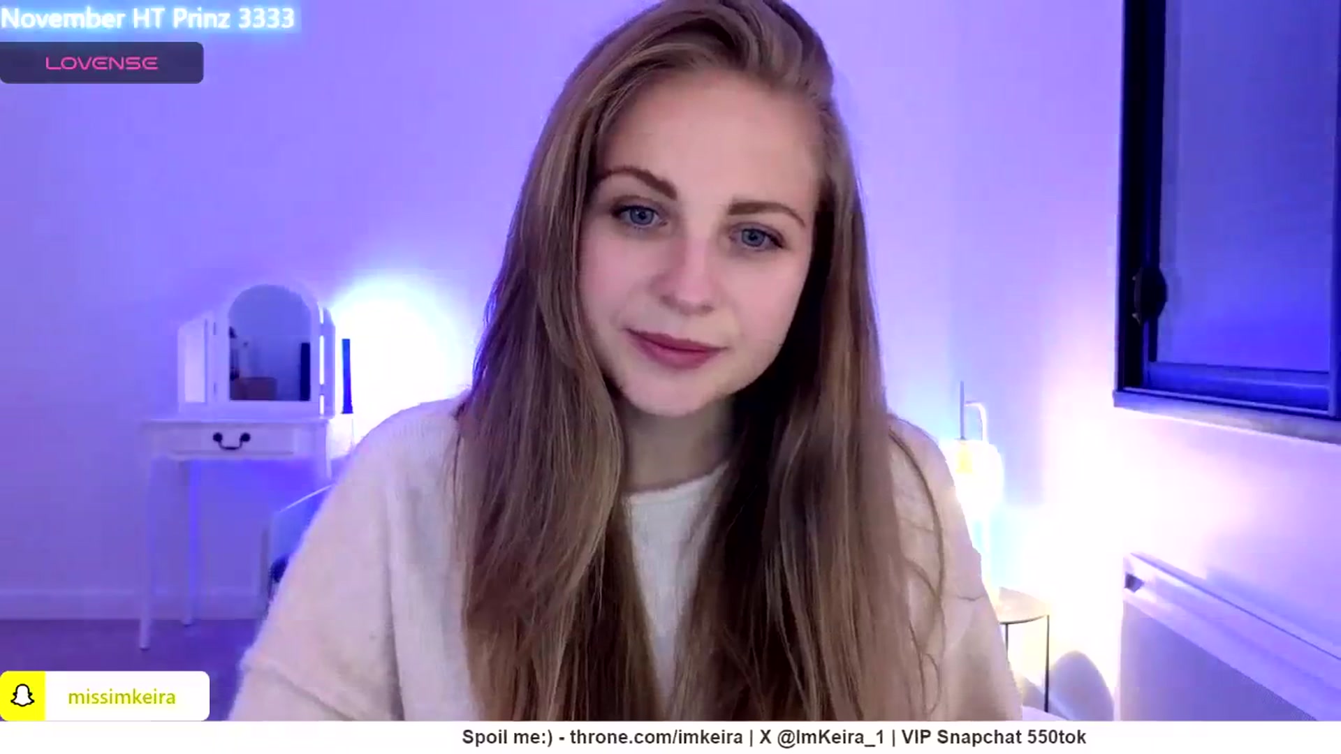 Gallery image thumbnail from ImKeira's myfreecams stream on, 11/23/2024, 21:46 image 3 of 20