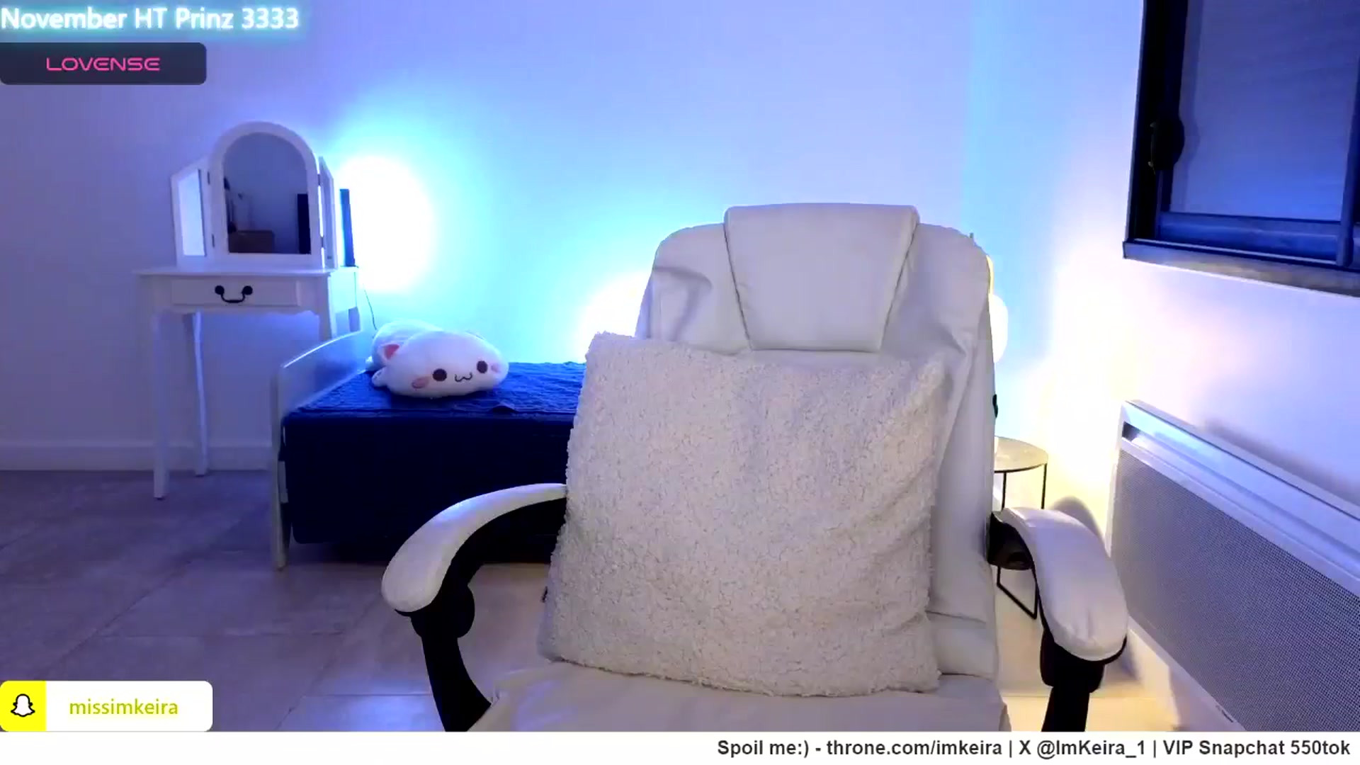 Gallery image thumbnail from ImKeira's myfreecams stream on, 11/23/2024, 21:46 image 11 of 20