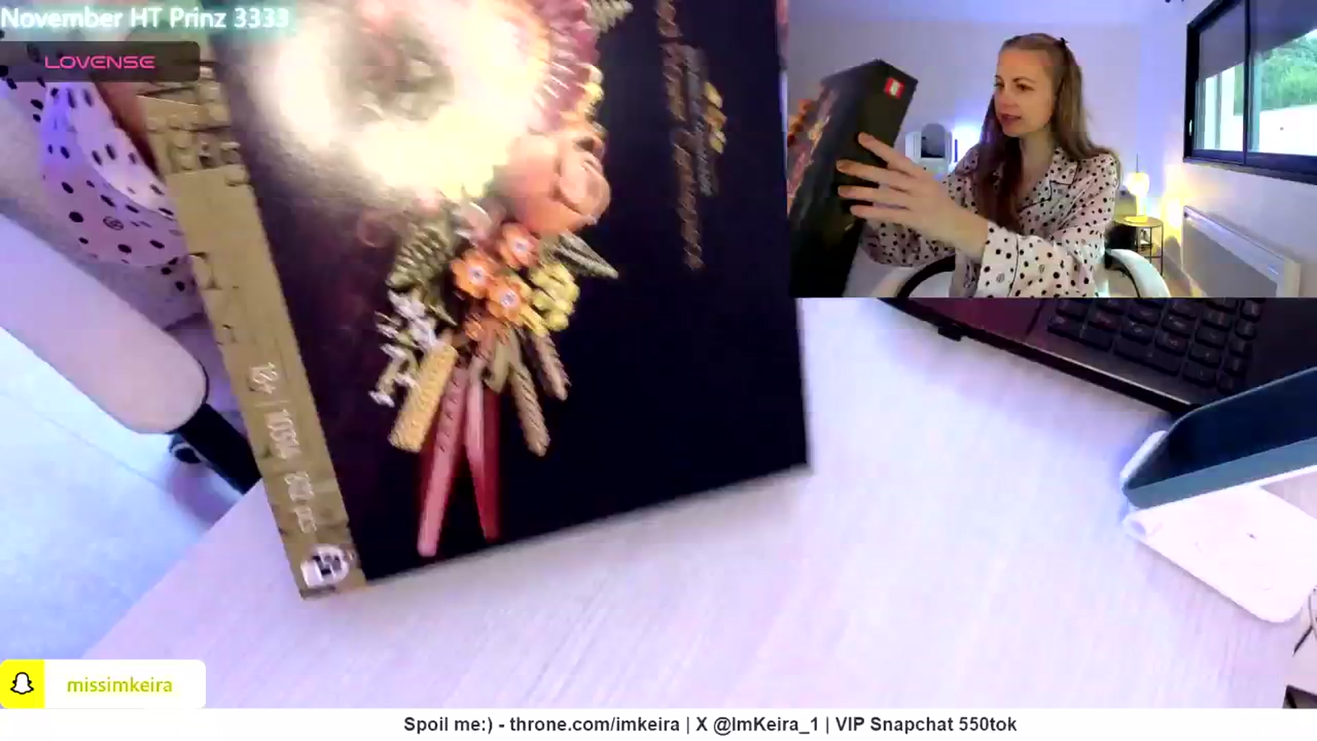 Gallery image thumbnail from ImKeira's myfreecams stream on, 11/24/2024, 10:21 image 1 of 20