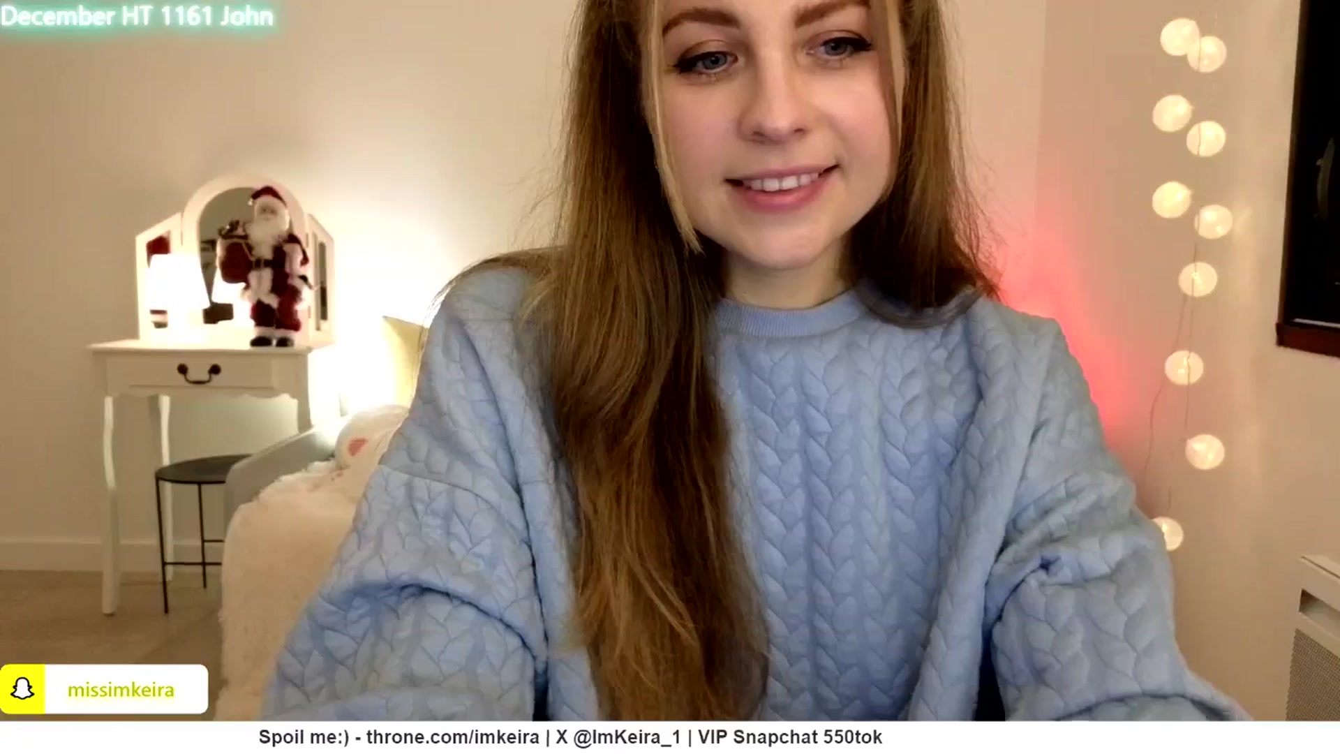 Gallery image thumbnail from ImKeira's myfreecams stream on, 12/02/2024, 22:35 image 4 of 20