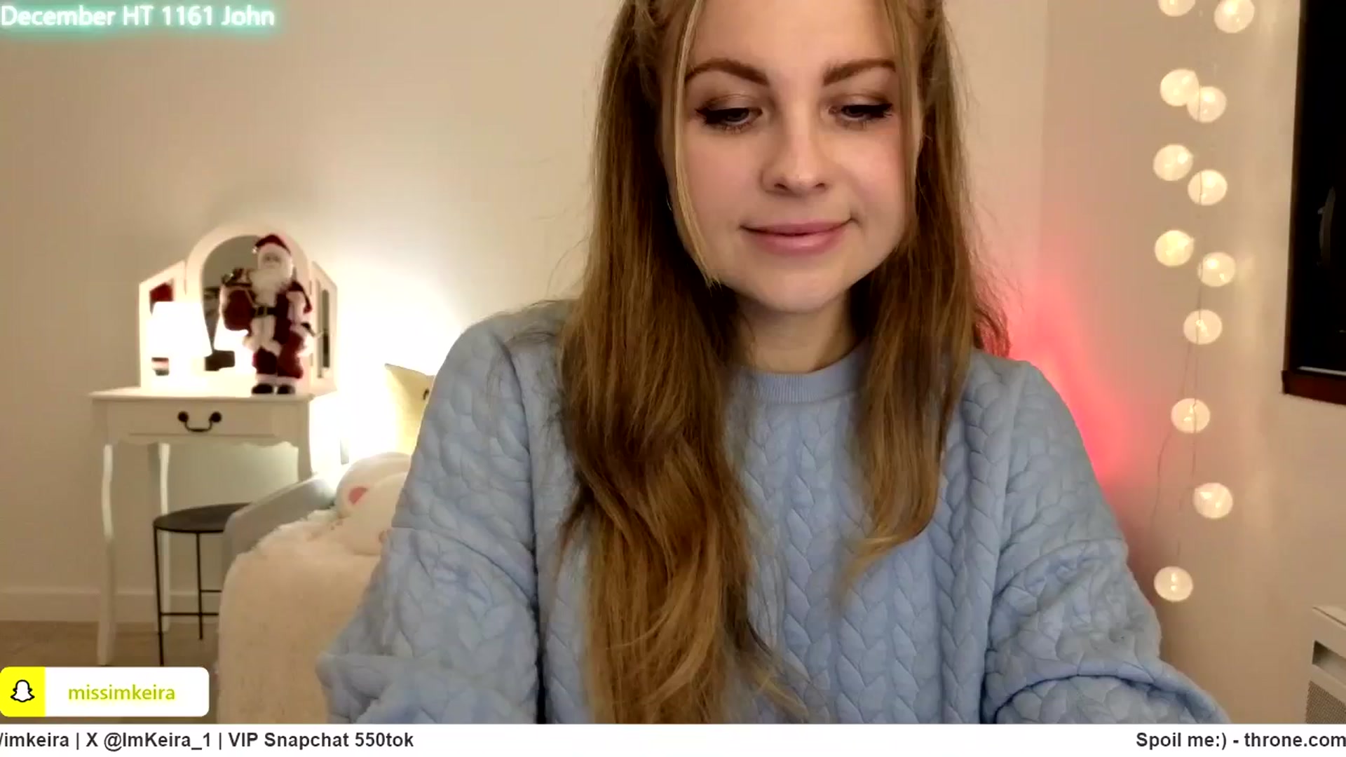 Gallery image thumbnail from ImKeira's myfreecams stream on, 12/02/2024, 22:35 image 1 of 20