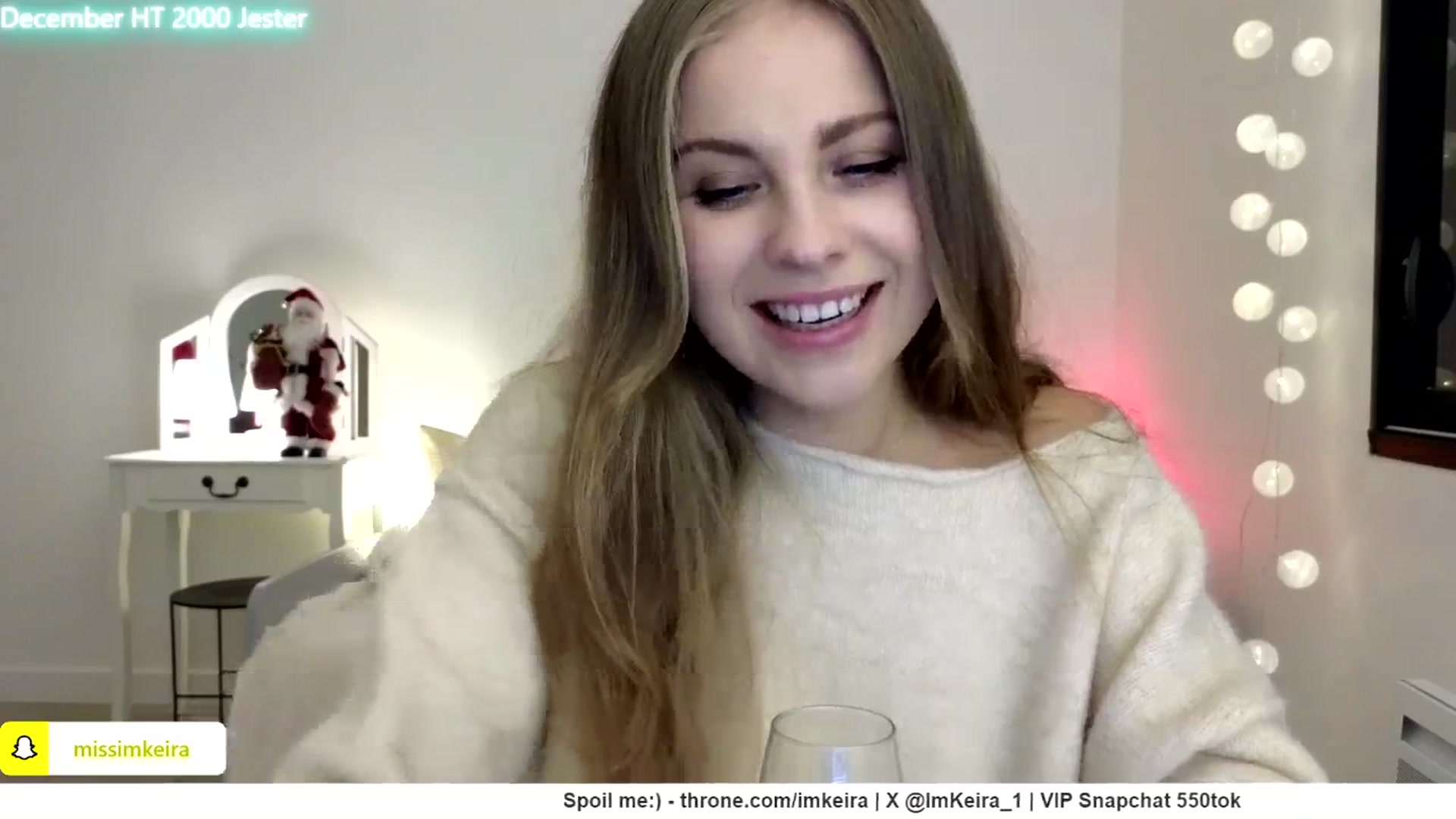 Gallery image thumbnail from ImKeira's myfreecams stream on, 12/04/2024, 22:27 image 5 of 20