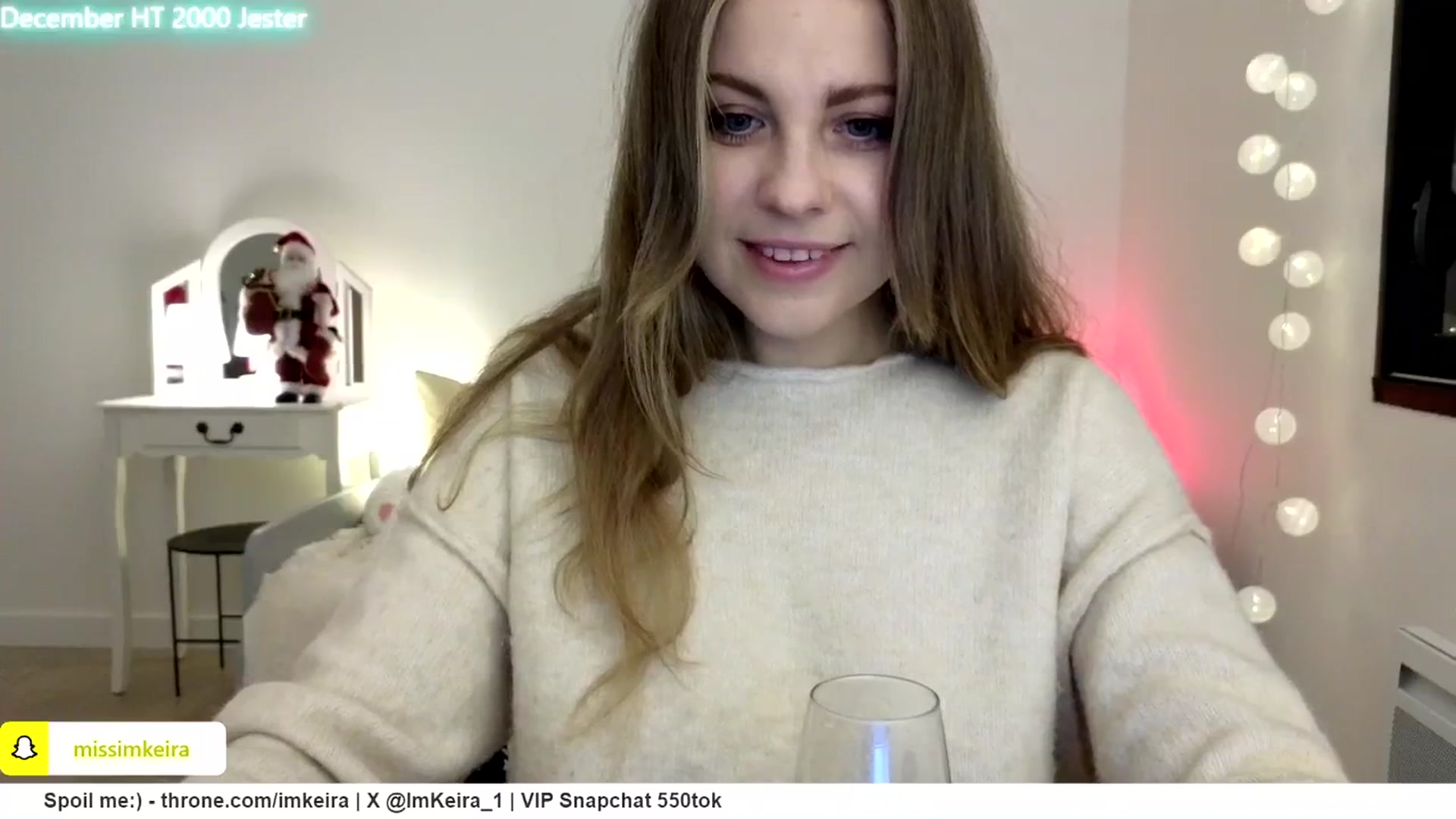 Gallery image thumbnail from ImKeira's myfreecams stream on, 12/04/2024, 22:27 image 3 of 20