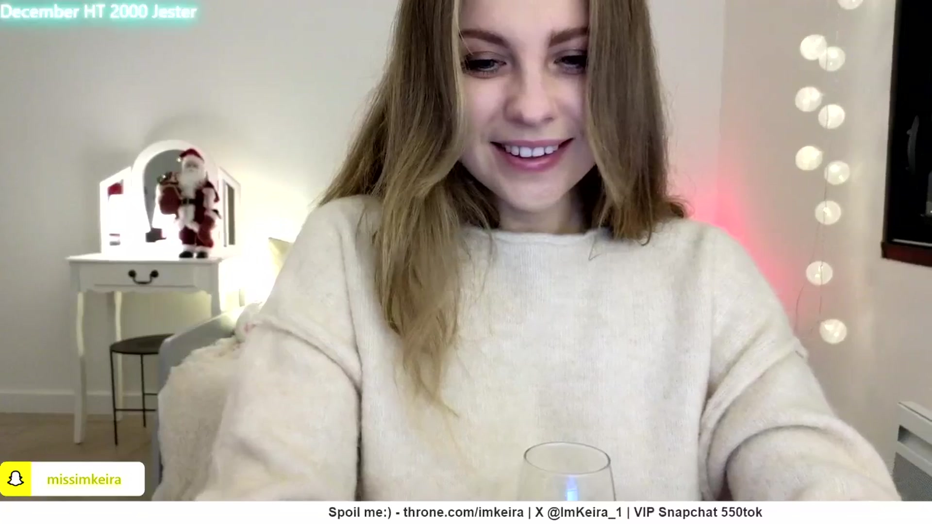 Gallery image thumbnail from ImKeira's myfreecams stream on, 12/04/2024, 22:27 image 2 of 20