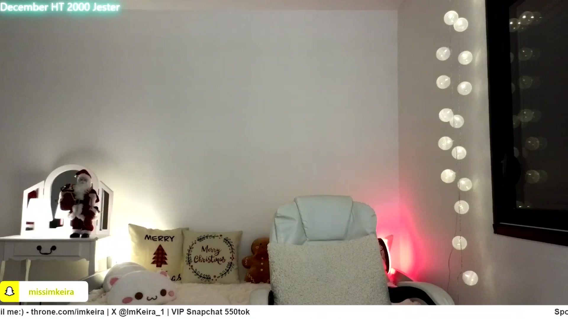 Gallery image thumbnail from ImKeira's myfreecams stream on, 12/04/2024, 22:27 image 19 of 20