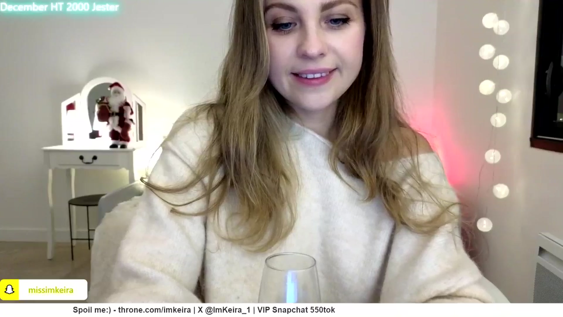 Gallery image thumbnail from ImKeira's myfreecams stream on, 12/04/2024, 22:27 image 12 of 20