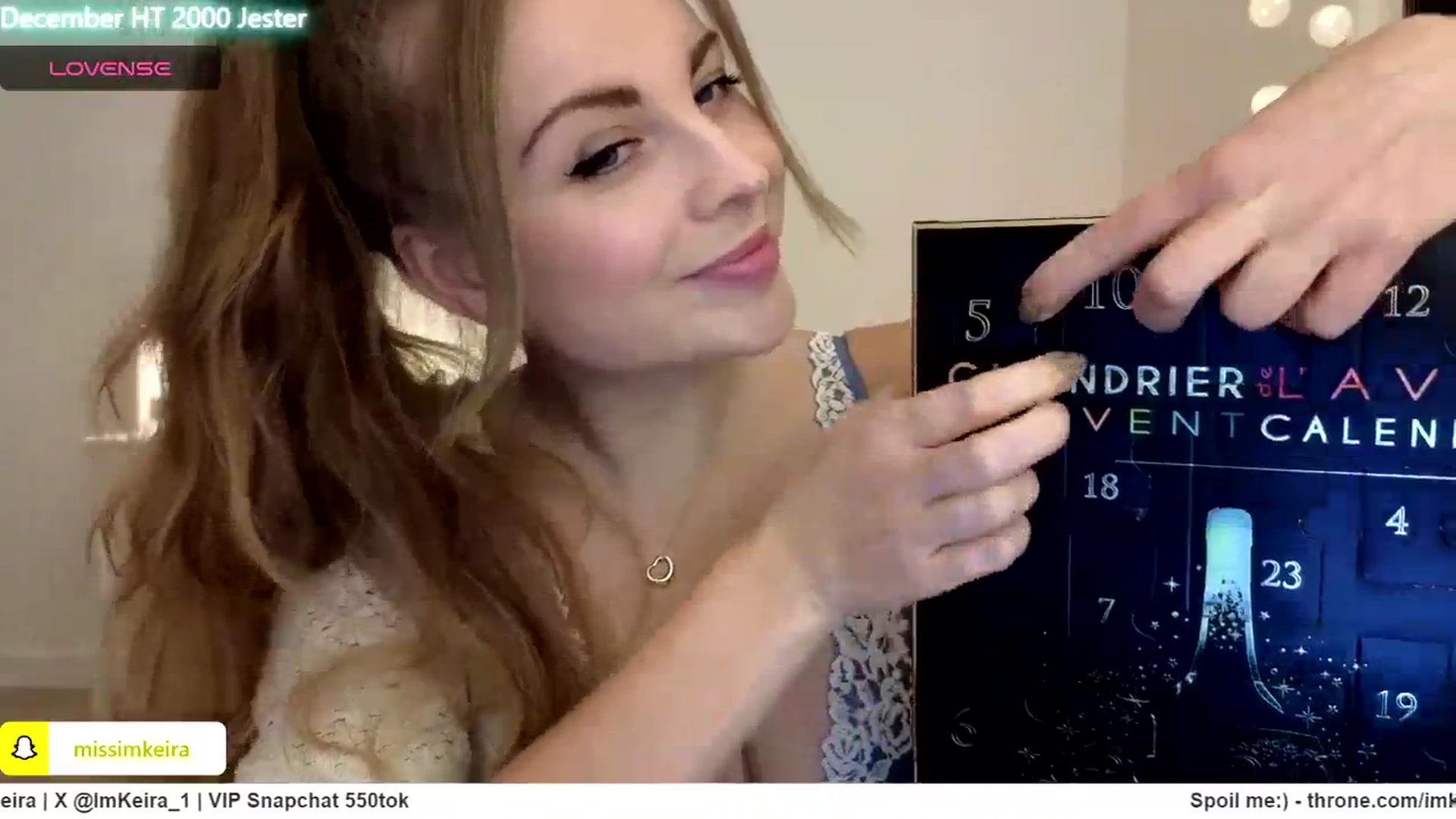 Gallery image thumbnail from ImKeira's myfreecams stream on, 12/07/2024, 18:48 image 13 of 20