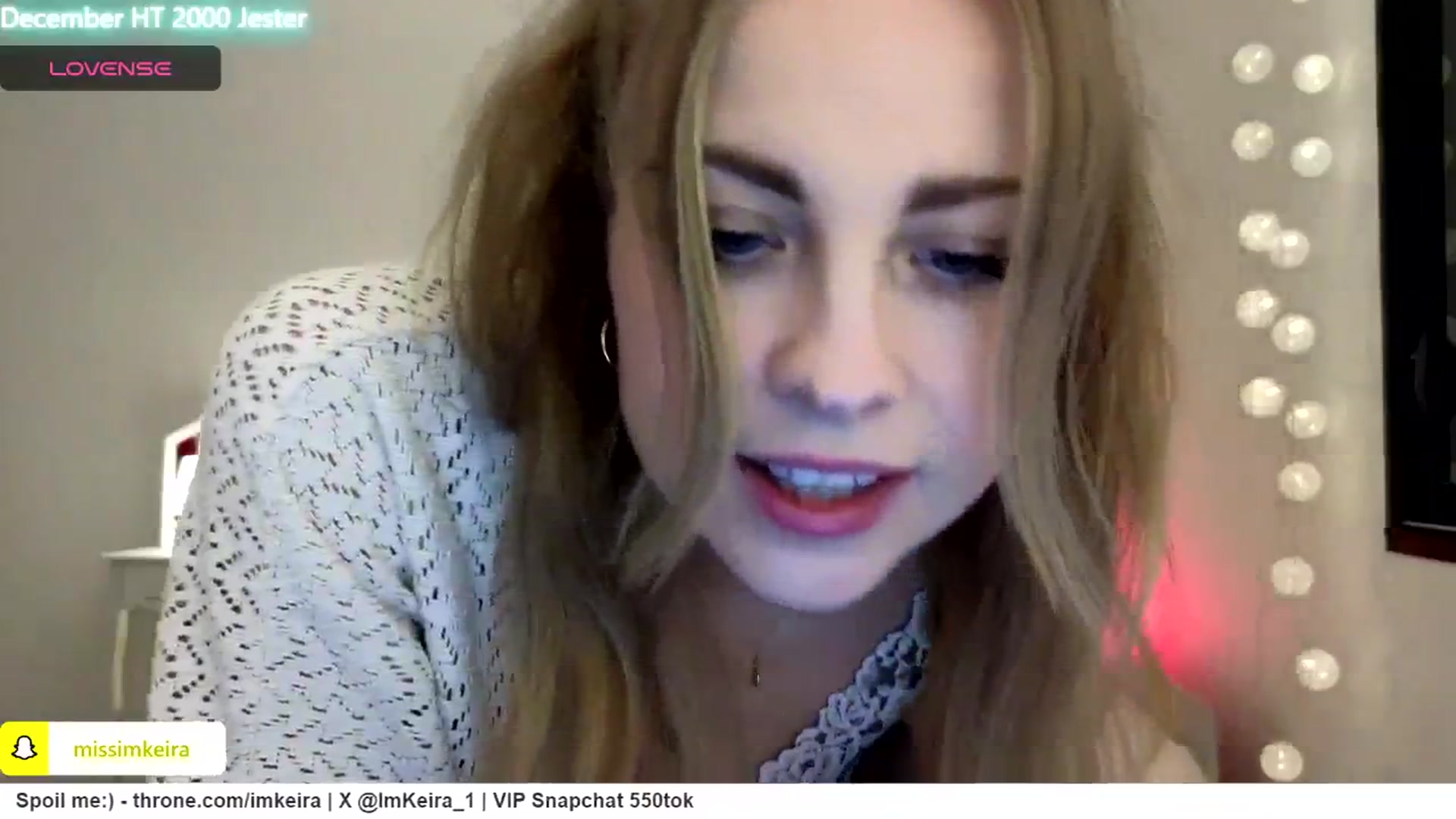 Gallery image thumbnail from ImKeira's myfreecams stream on, 12/07/2024, 23:13 image 3 of 20