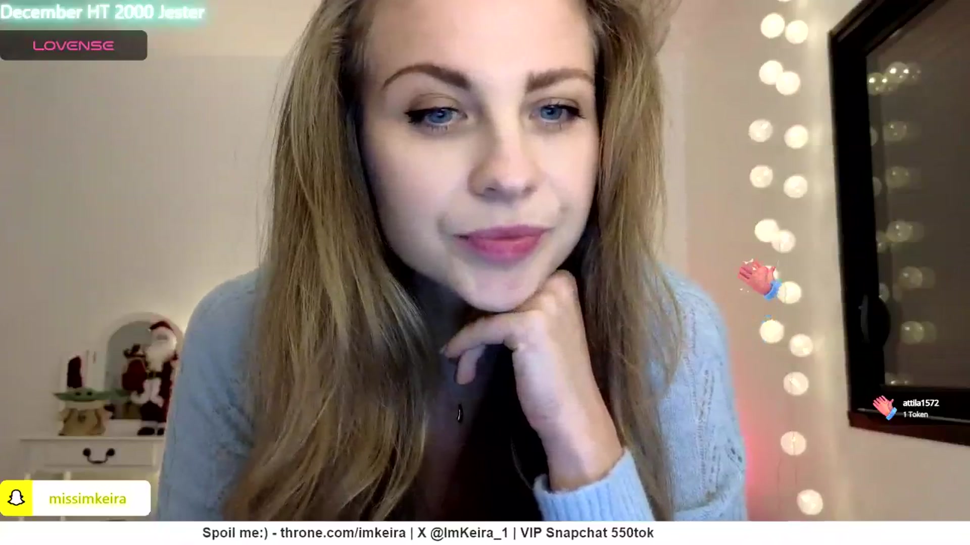 Gallery image thumbnail from ImKeira's myfreecams stream on, 12/08/2024, 21:37 image 17 of 20