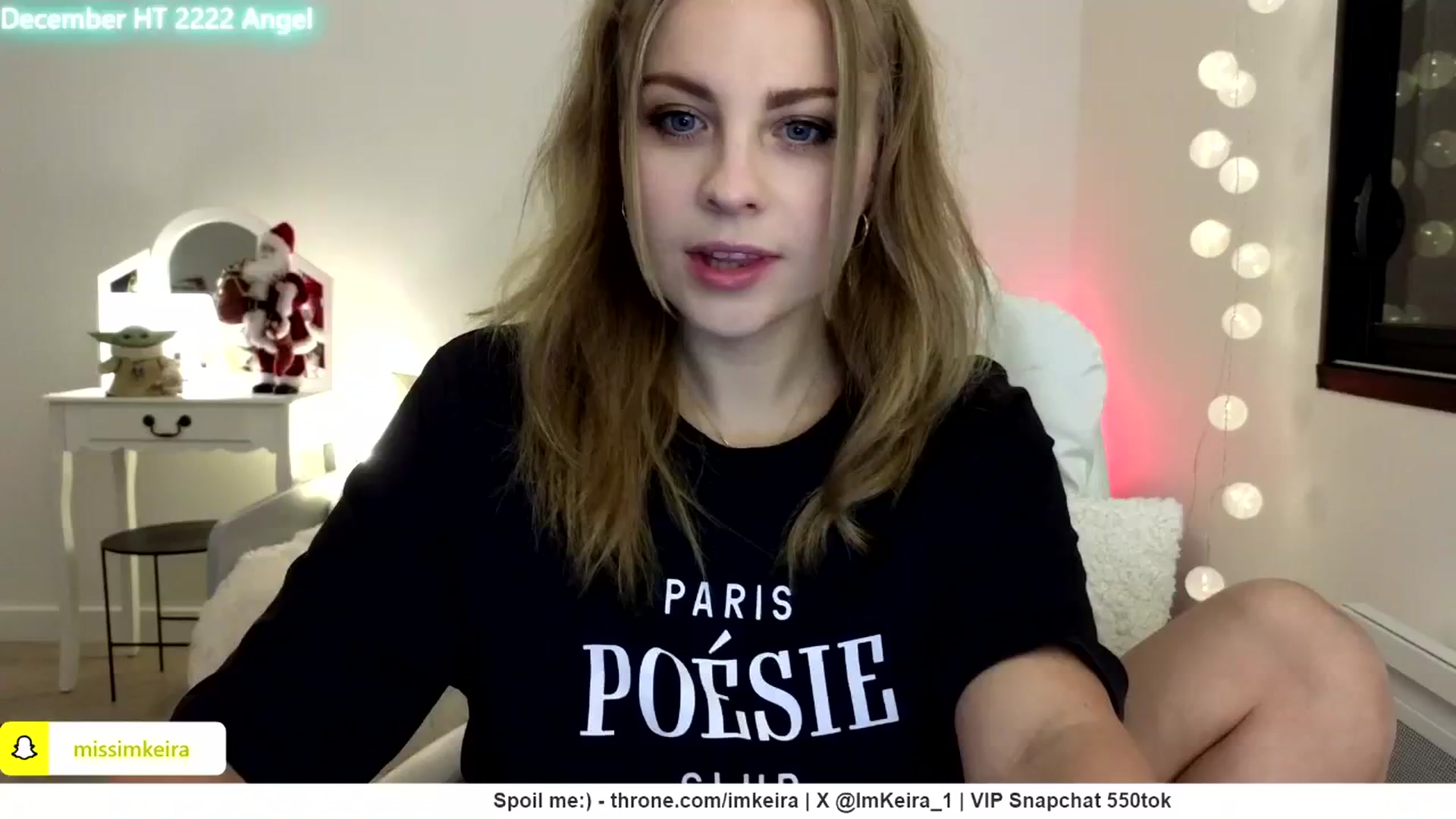 Gallery image thumbnail from ImKeira's myfreecams stream on, 12/09/2024, 23:36 image 1 of 20