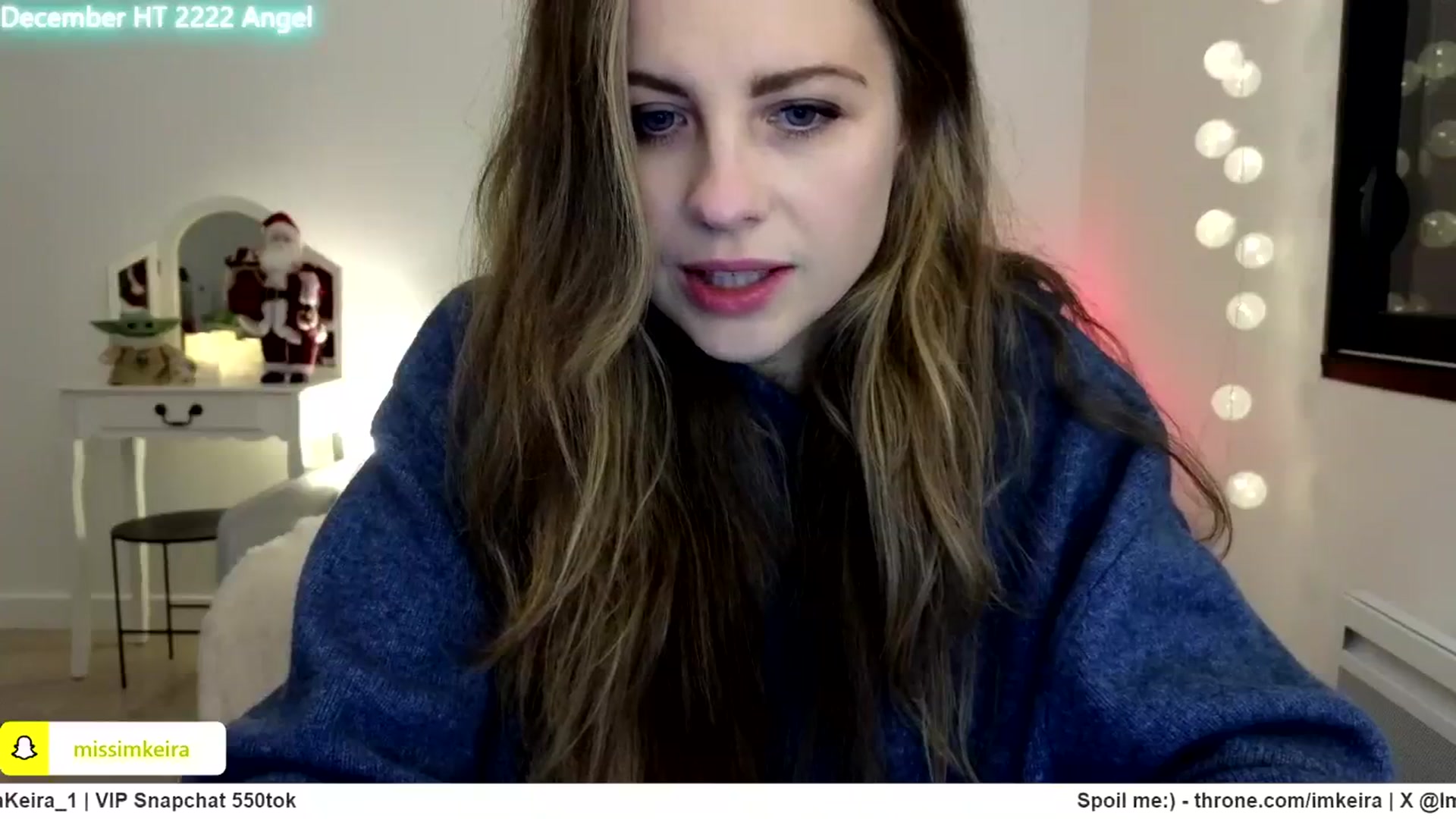 Gallery image thumbnail from ImKeira's myfreecams stream on, 12/12/2024, 20:23 image 6 of 20