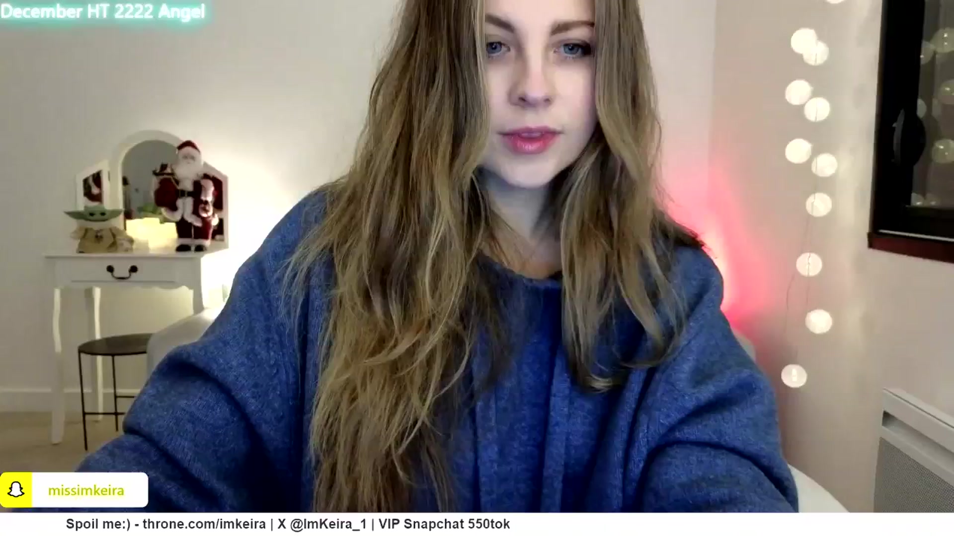 Gallery image thumbnail from ImKeira's myfreecams stream on, 12/12/2024, 20:23 image 1 of 20