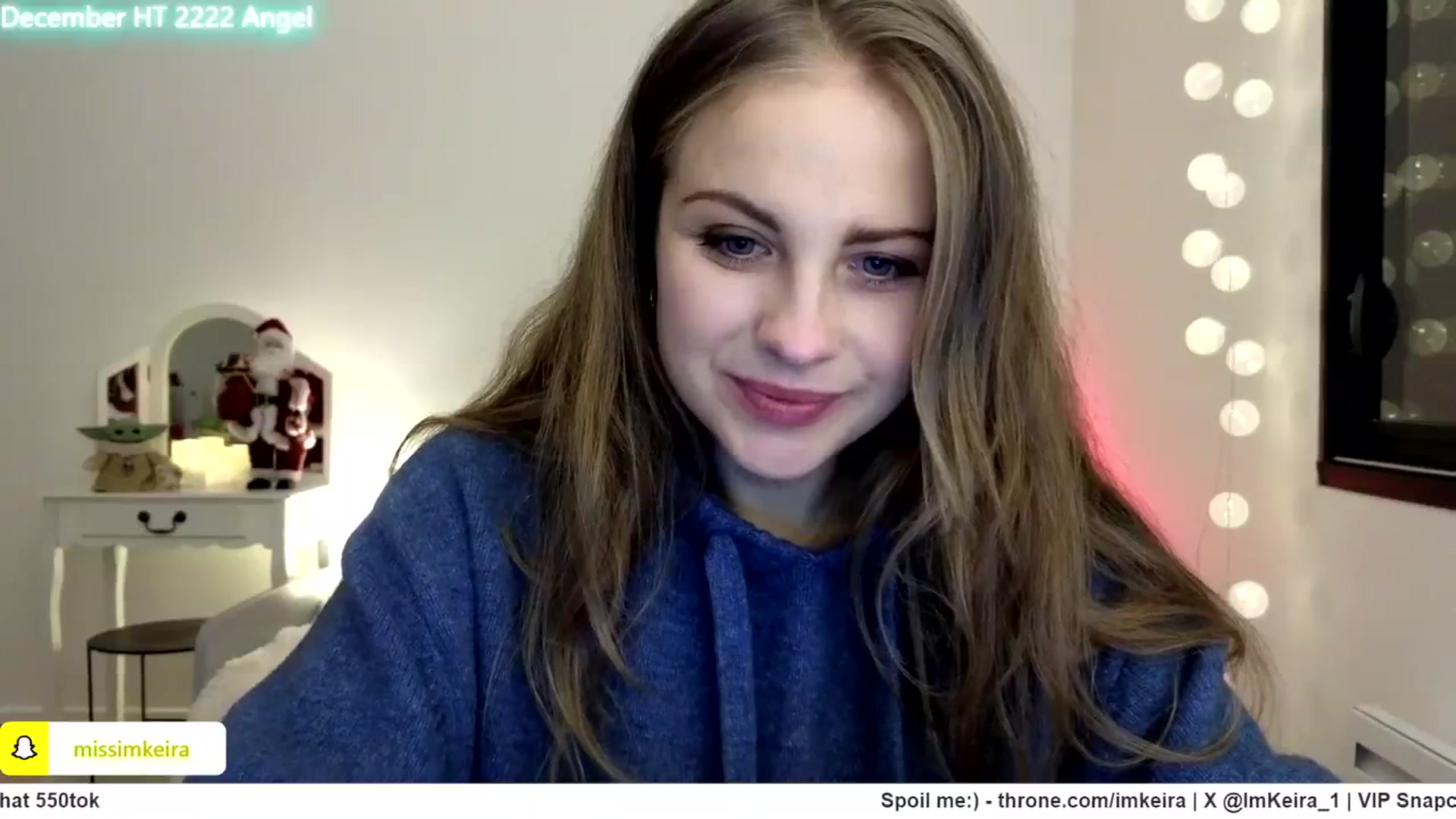 Gallery image thumbnail from ImKeira's myfreecams stream on, 12/12/2024, 22:33 image 5 of 20