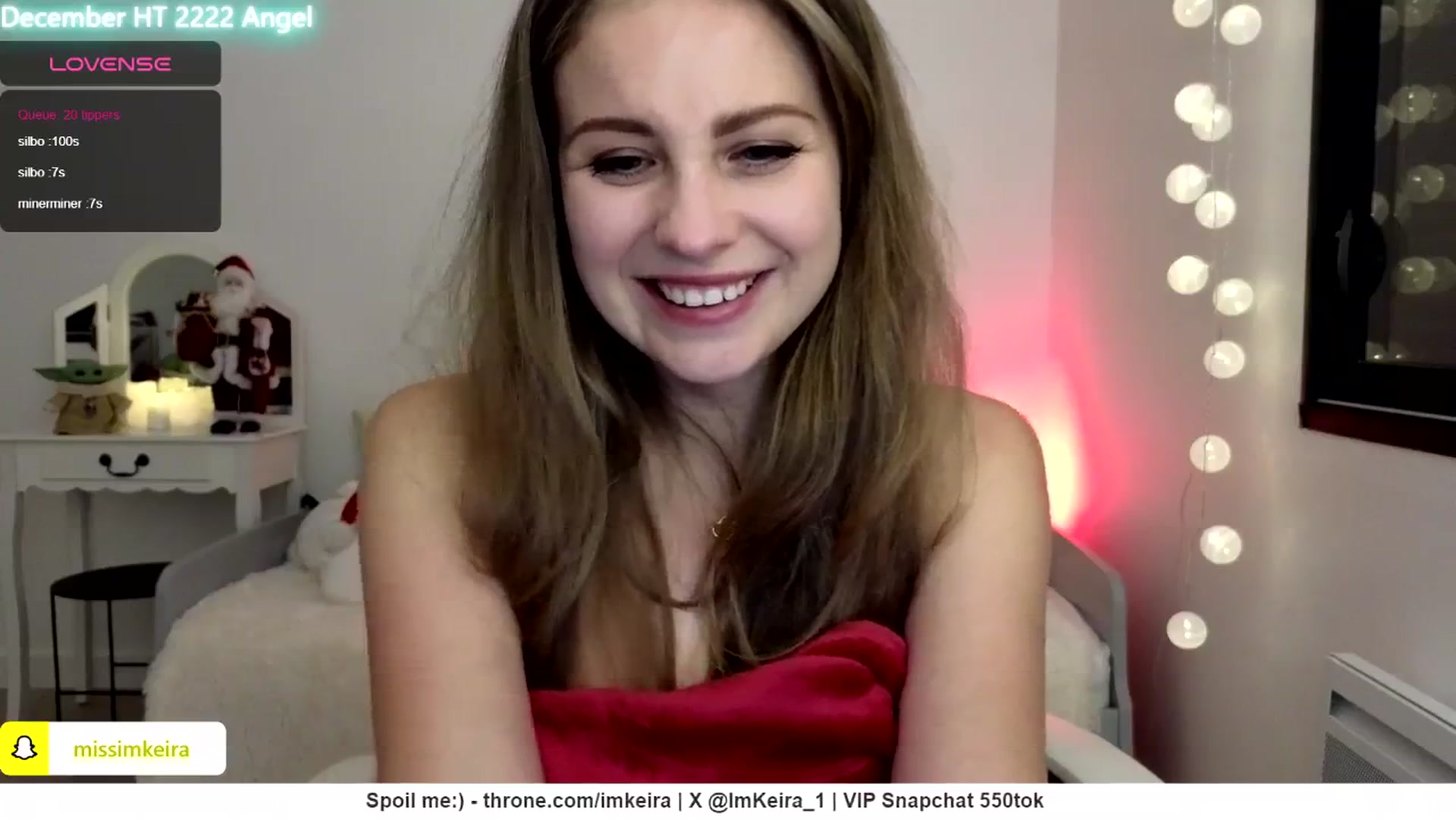 Gallery image thumbnail from ImKeira's myfreecams stream on, 12/21/2024, 24:18 image 20 of 20