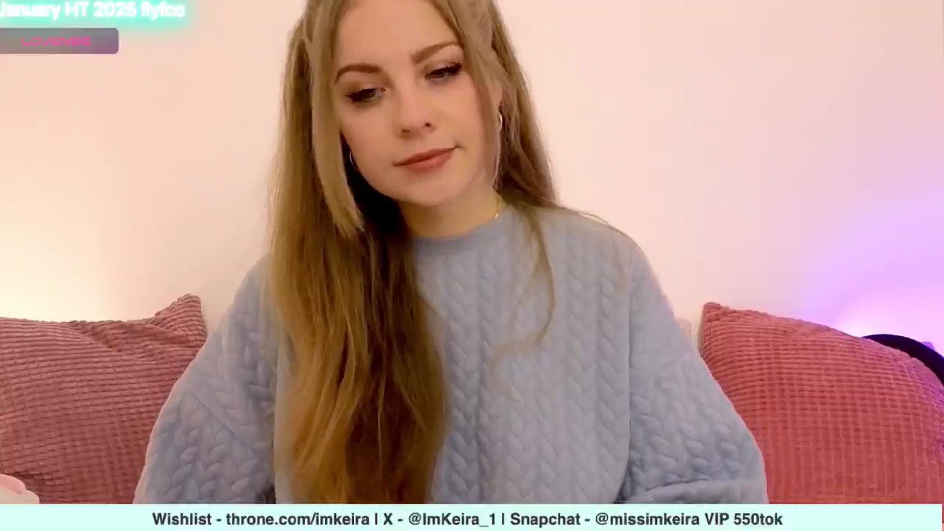 Gallery image thumbnail from ImKeira's myfreecams stream on, 01/05/2025, 19:58 image 2 of 20