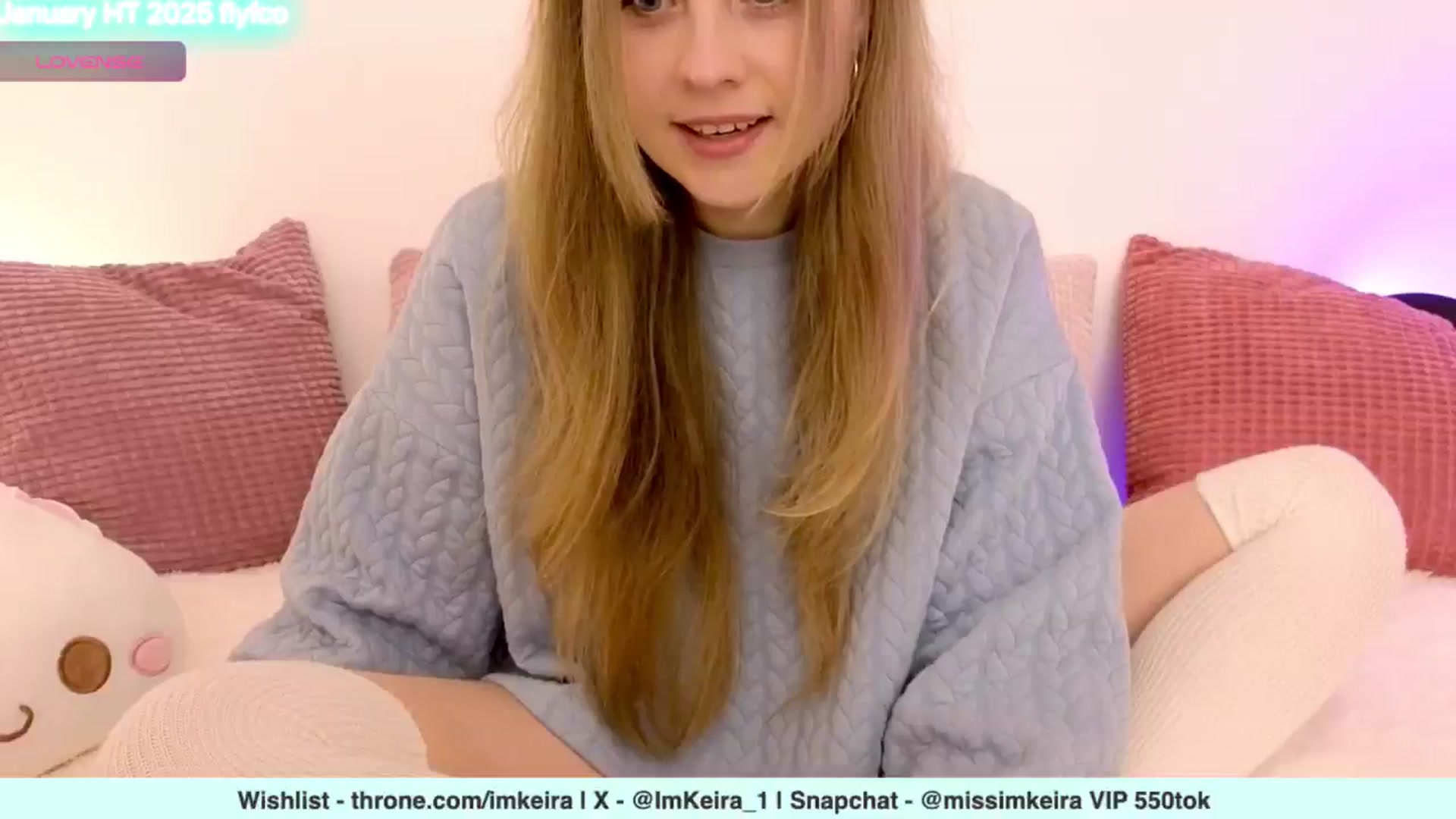 Gallery image thumbnail from ImKeira's myfreecams stream on, 01/05/2025, 21:13 image 3 of 20