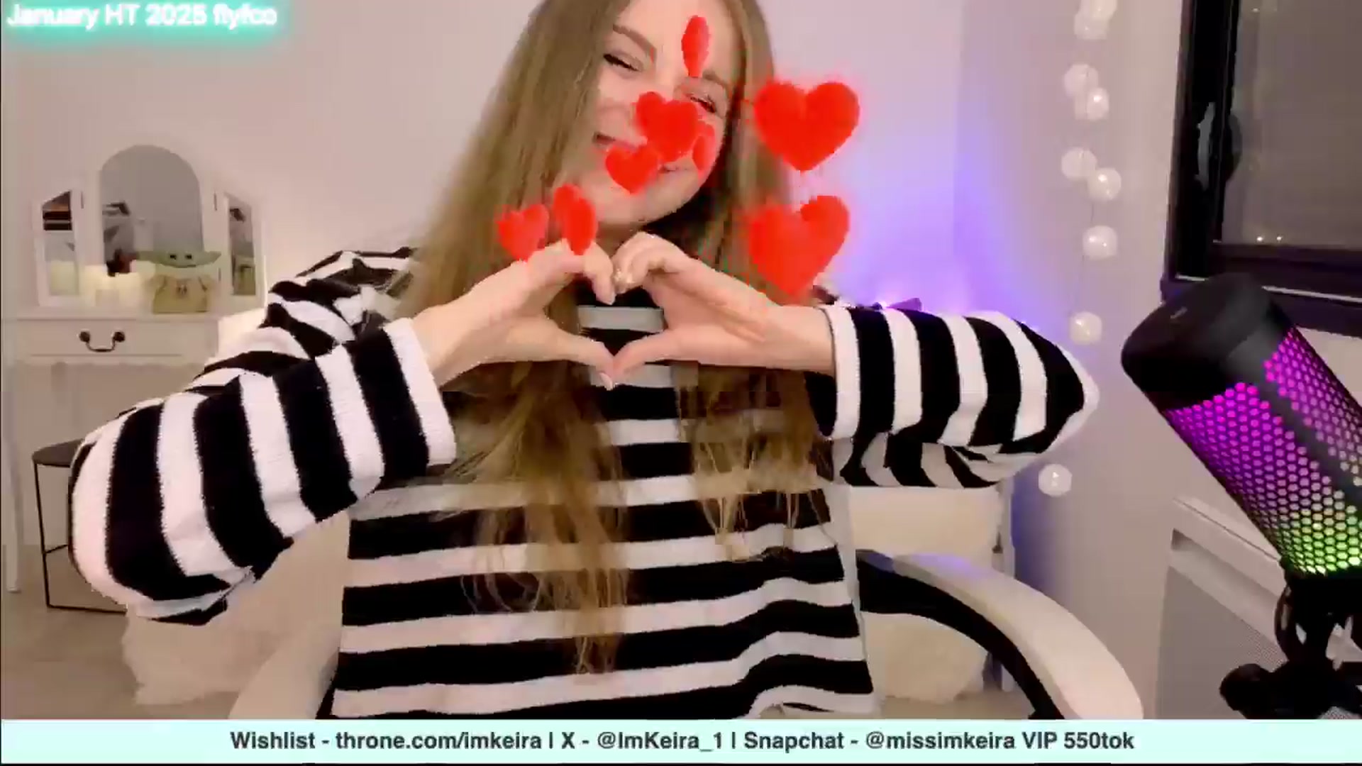 Gallery image thumbnail from ImKeira's myfreecams stream on, 01/06/2025, 19:42 image 18 of 20