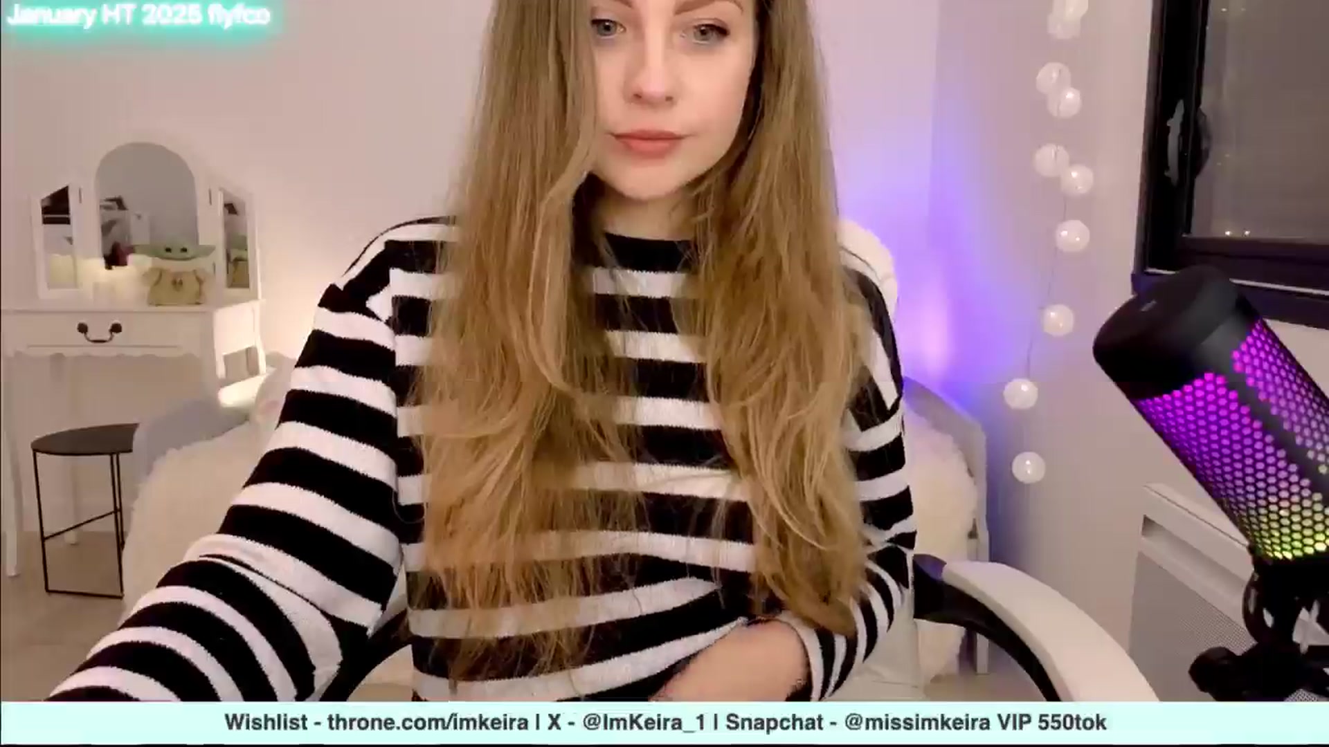 Gallery image thumbnail from ImKeira's myfreecams stream on, 01/06/2025, 19:42 image 11 of 20
