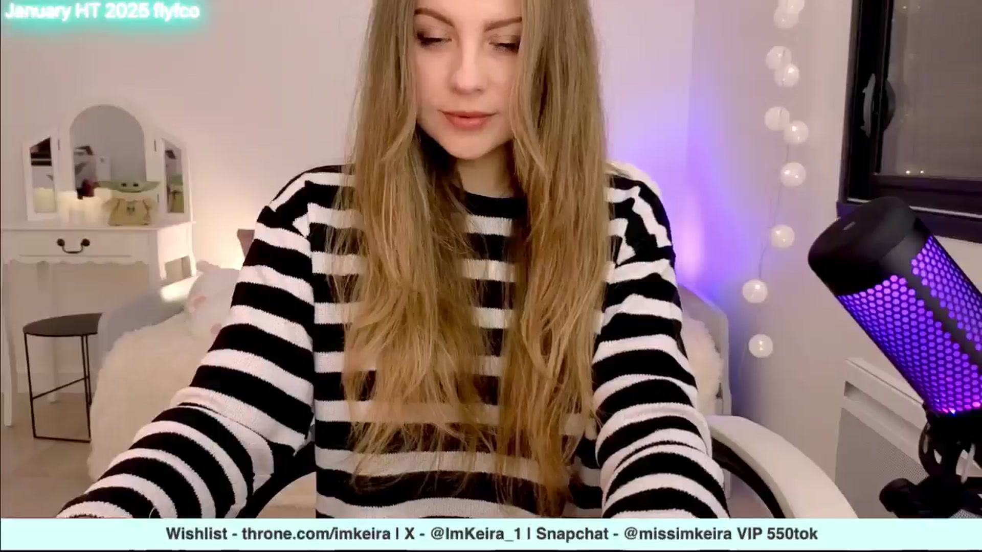 Gallery image thumbnail from ImKeira's myfreecams stream on, 01/06/2025, 19:42 image 6 of 20