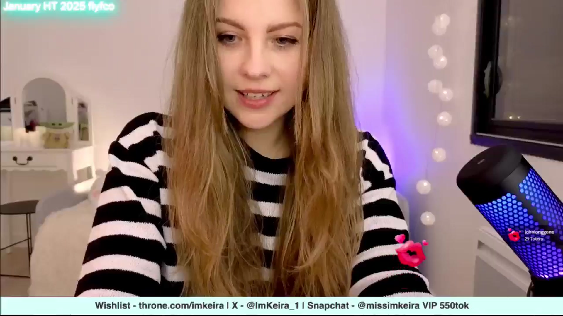 Gallery image thumbnail from ImKeira's myfreecams stream on, 01/06/2025, 21:38 image 10 of 20
