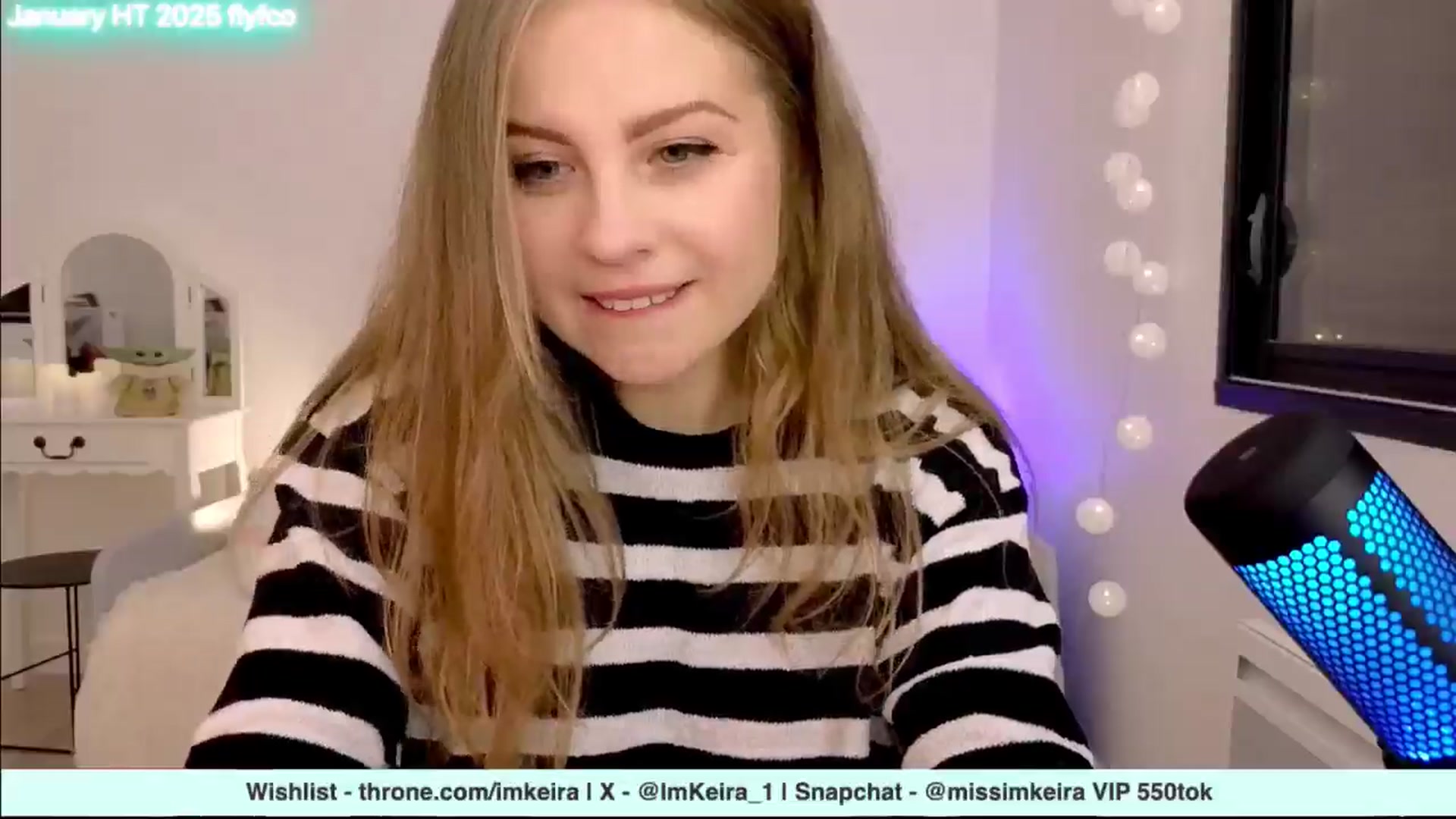 Gallery image thumbnail from ImKeira's myfreecams stream on, 01/06/2025, 21:38 image 7 of 20