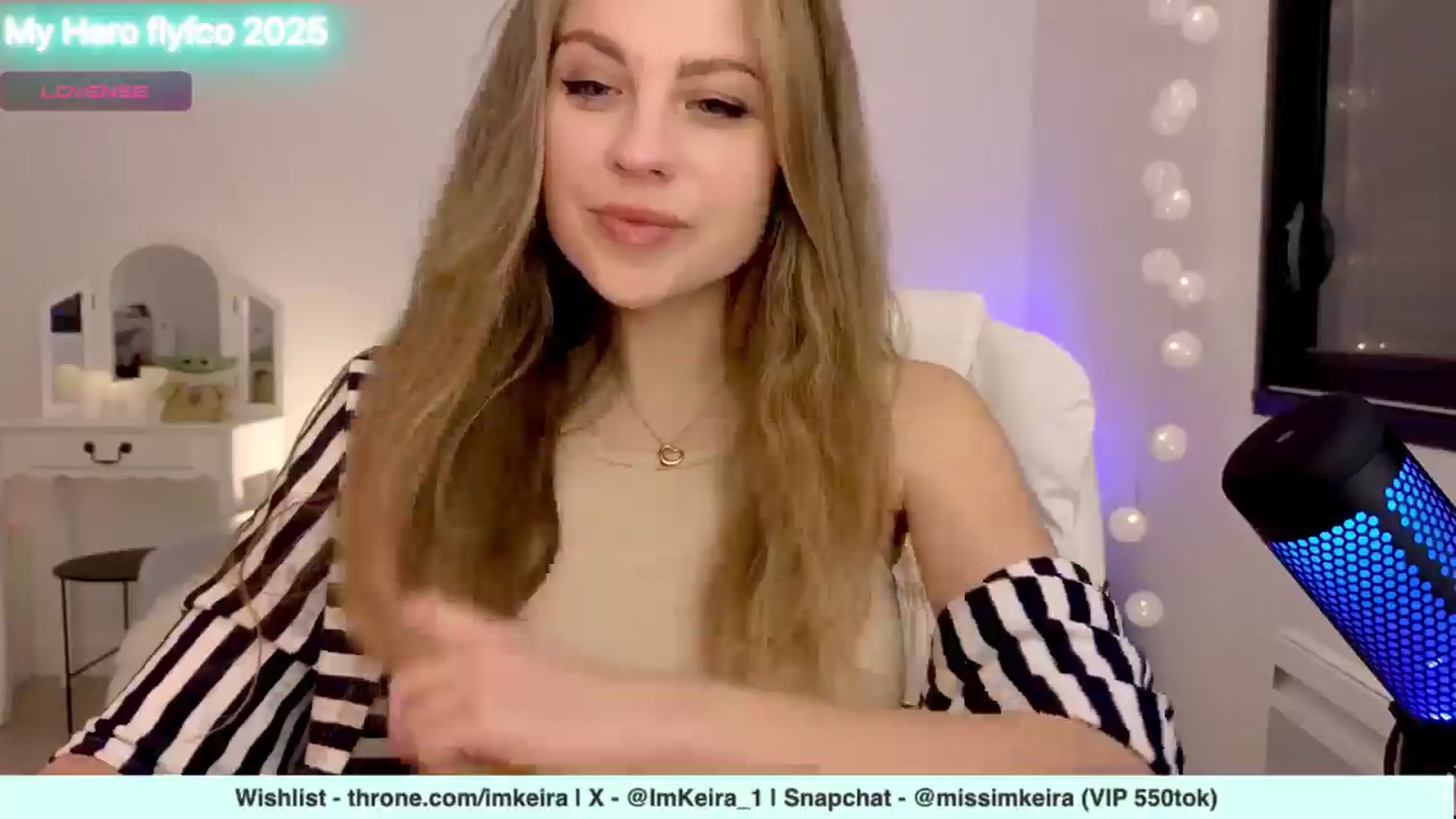 Gallery image thumbnail from ImKeira's myfreecams stream on, 01/11/2025, 21:01 image 6 of 20