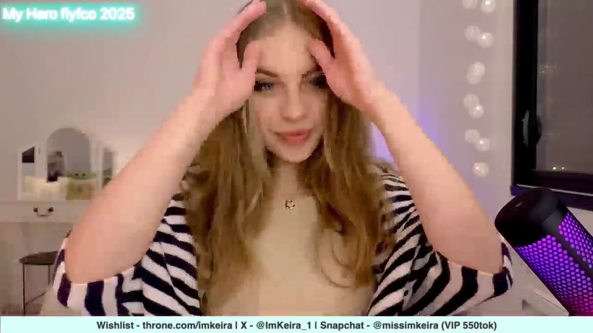 Gallery image thumbnail from ImKeira's myfreecams stream on, 01/11/2025, 21:01 image 2 of 20