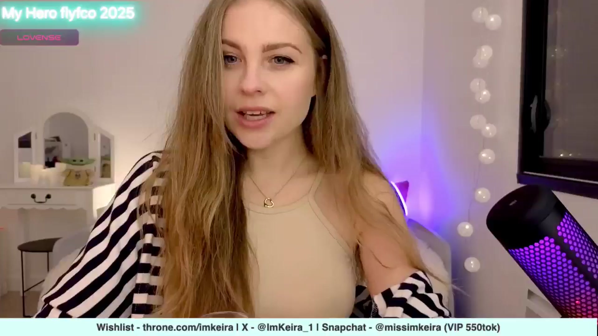 Gallery image thumbnail from ImKeira's myfreecams stream on, 01/11/2025, 21:01 image 14 of 20