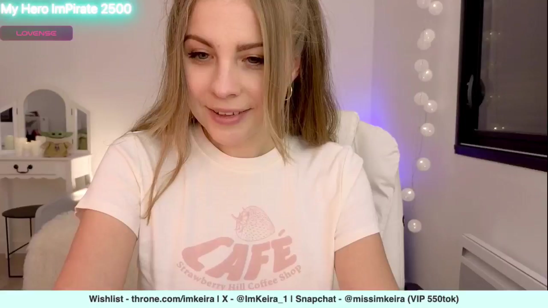 Gallery image thumbnail from ImKeira's myfreecams stream on, 01/12/2025, 20:43 image 7 of 20
