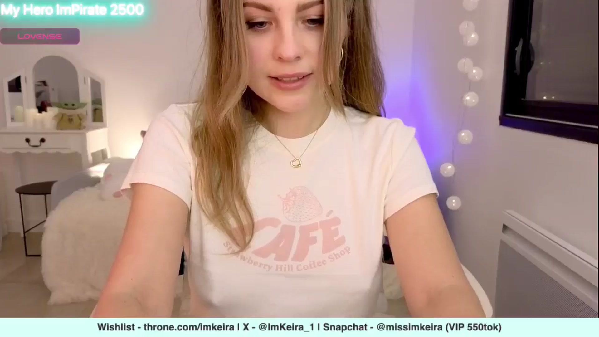 Gallery image thumbnail from ImKeira's myfreecams stream on, 01/12/2025, 20:43 image 16 of 20