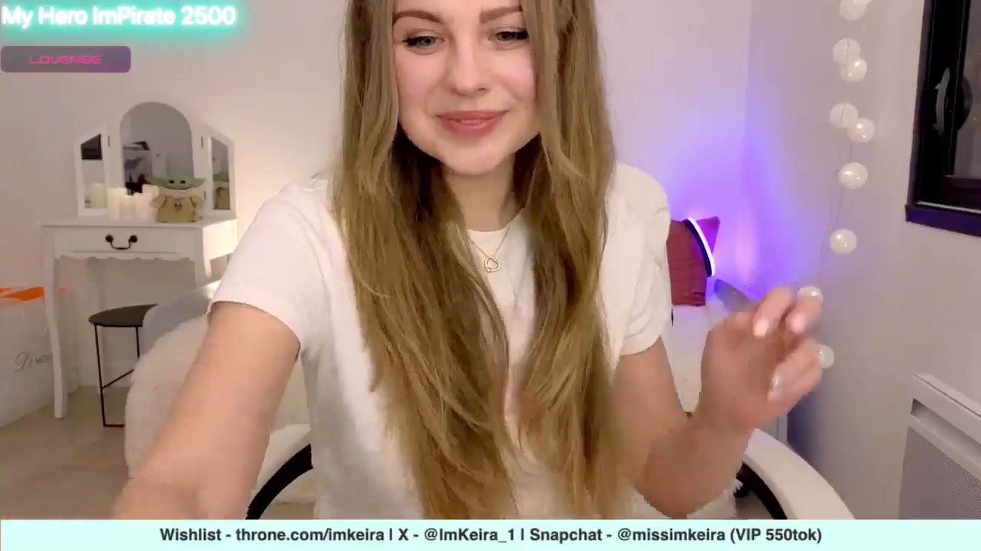 Gallery image thumbnail from ImKeira's myfreecams stream on, 01/12/2025, 23:04 image 3 of 20