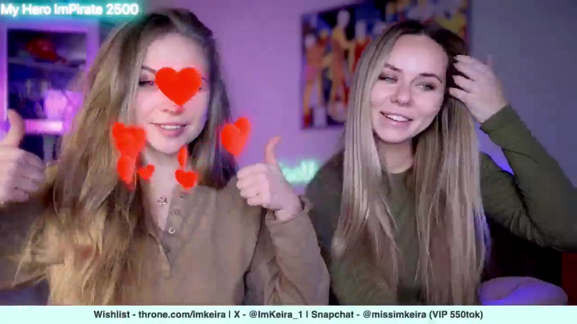 Gallery image thumbnail from ImKeira's myfreecams stream on, 01/17/2025, 19:54 image 10 of 20