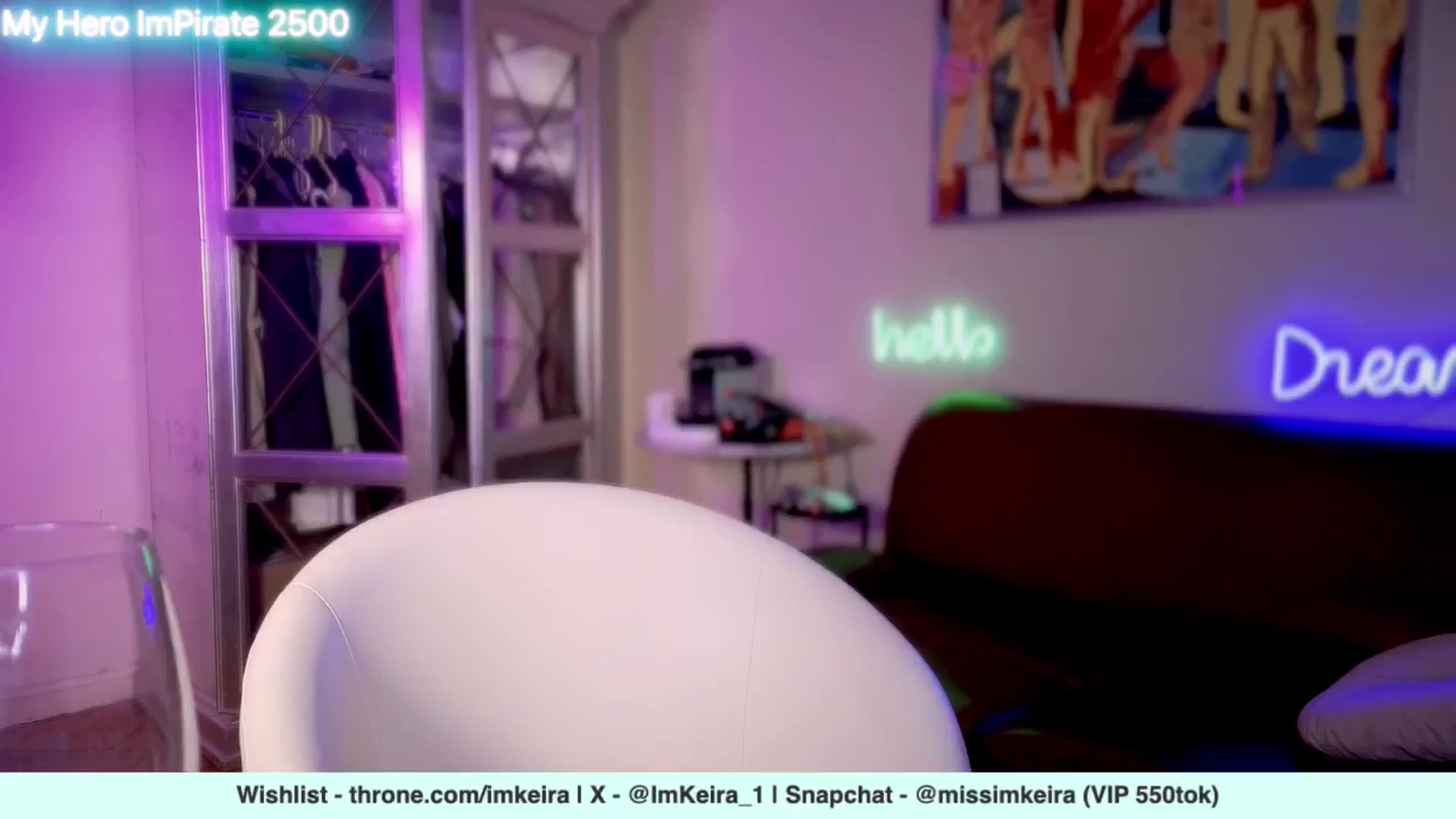 Gallery image thumbnail from ImKeira's myfreecams stream on, 01/17/2025, 23:08 image 15 of 20