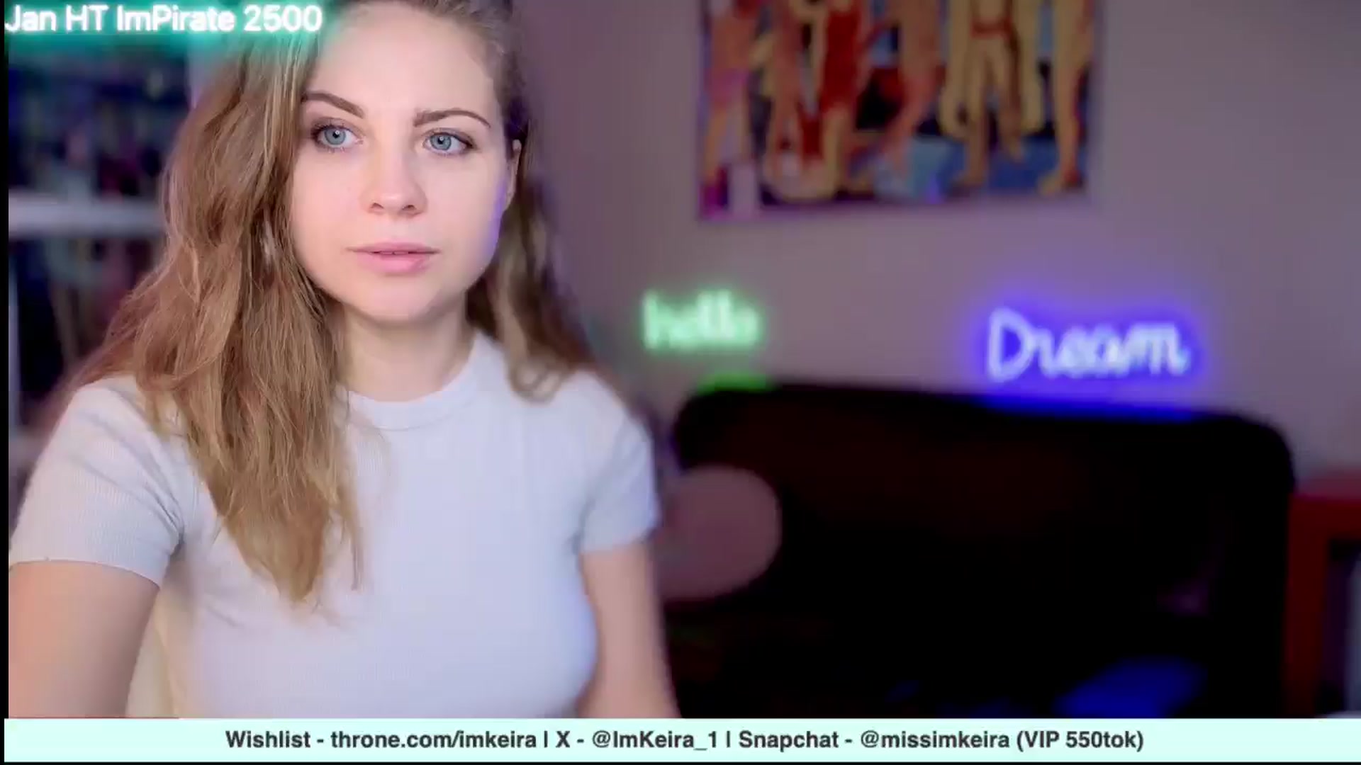 Gallery image thumbnail from ImKeira's myfreecams stream on, 01/20/2025, 11:17 image 10 of 20