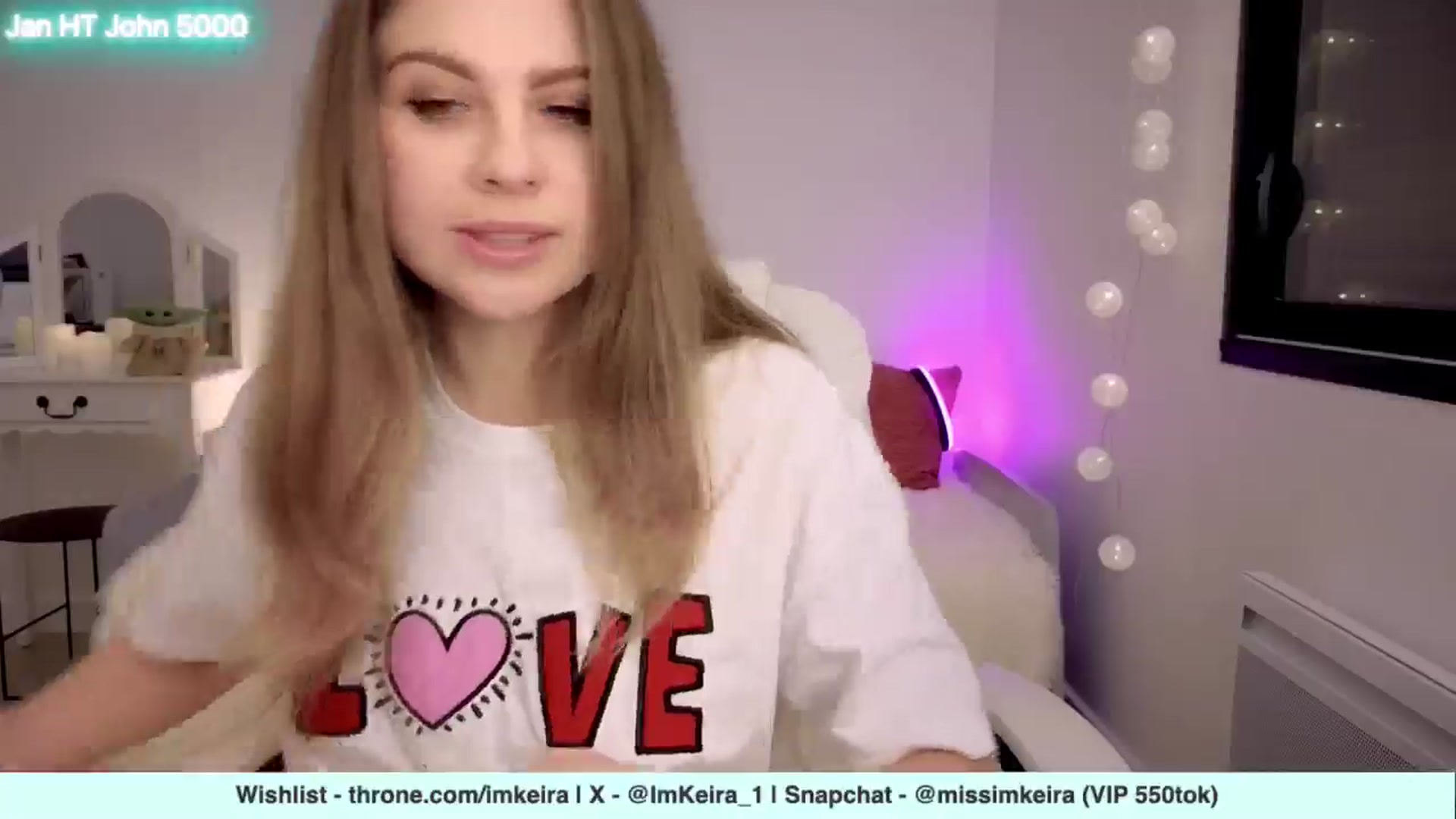 Gallery image thumbnail from ImKeira's myfreecams stream on, 01/27/2025, 20:45 image 6 of 20